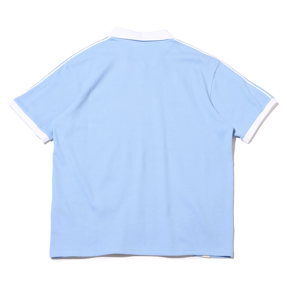 UMBRO WAFFLE FABRIC SHORT SLEEVE SHIRT BLUE の画像