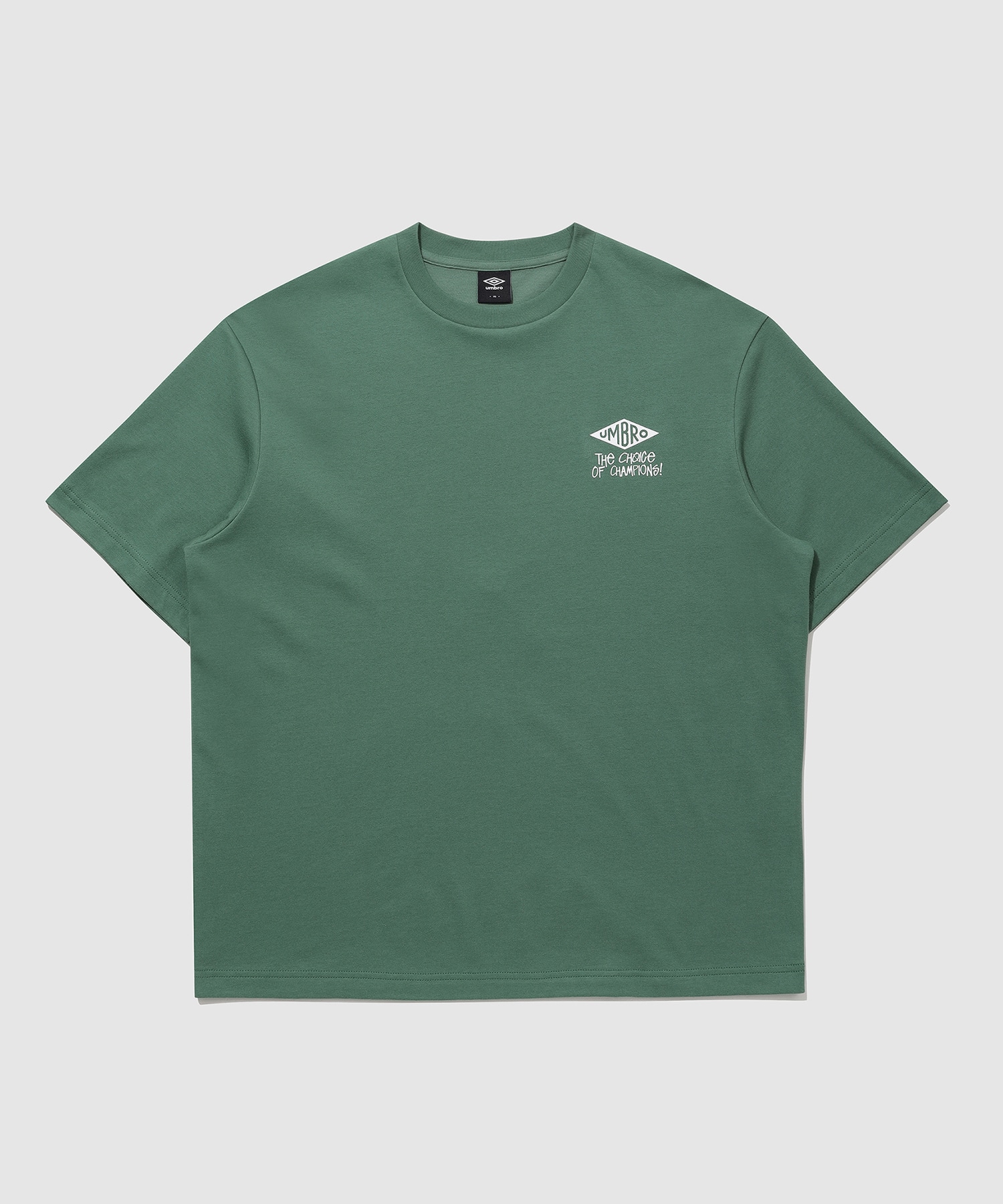 UMBRO 【KOREA COLLECTION】TROPHY SHORTS SLEEVE T-SHIRTS グリーンの画像