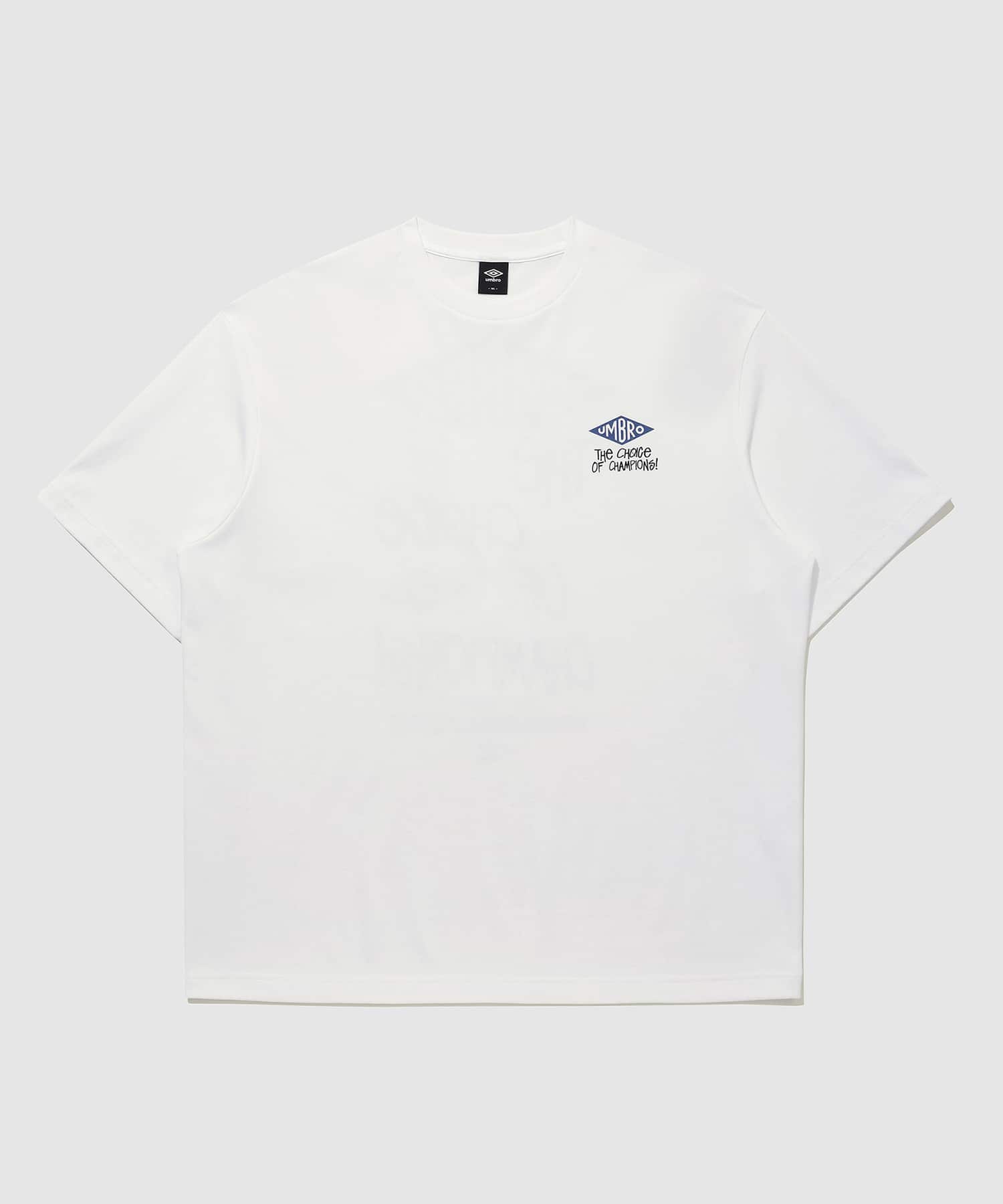 UMBRO 【KOREA COLLECTION】TROPHY SHORTS SLEEVE T-SHIRTS ホワイトの画像
