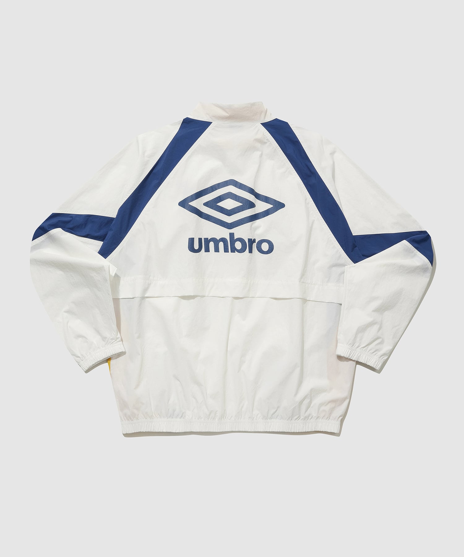 UMBRO 【KOREA COLLECTION】COLOR BLOCK STAND-NECK JACKET グレーの画像