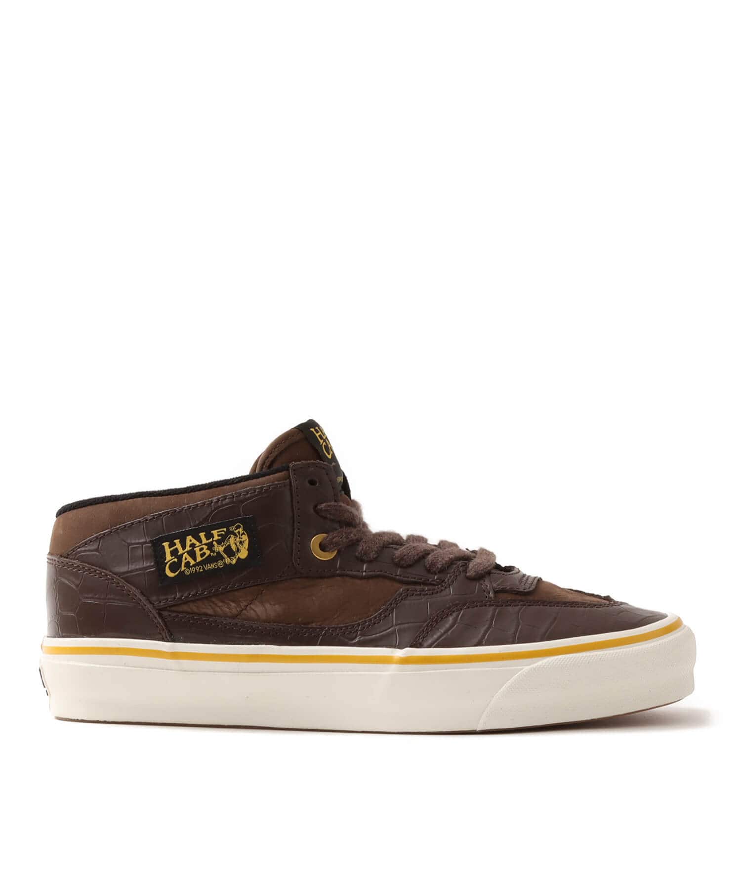 VANS OTW Half Cab 33 Vibram Classic Demitasse Brown Patentの画像