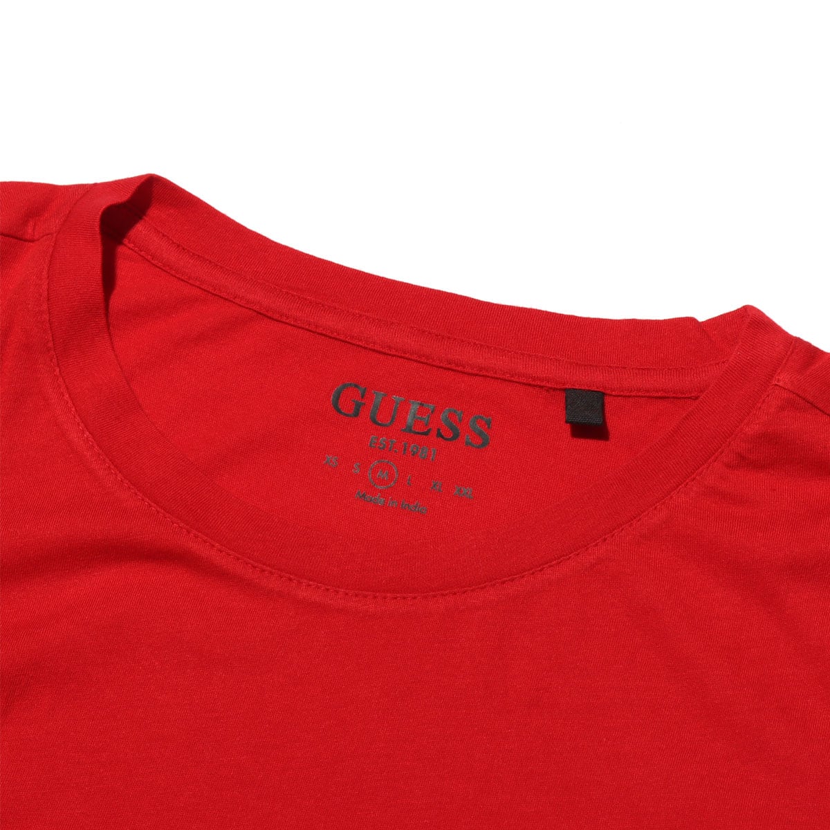 GUESS SS GUESS LOGO BABY TEE RED 20SU-Iの画像