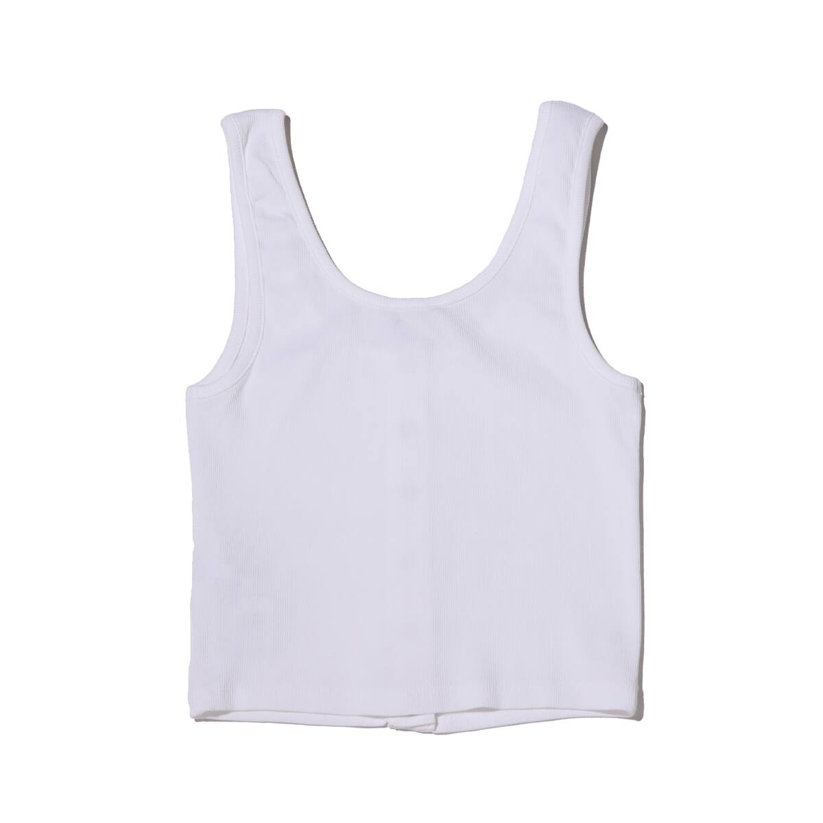 GUESS SL GUESS LOGO CROP TANK WHITE 21SS-Iの画像