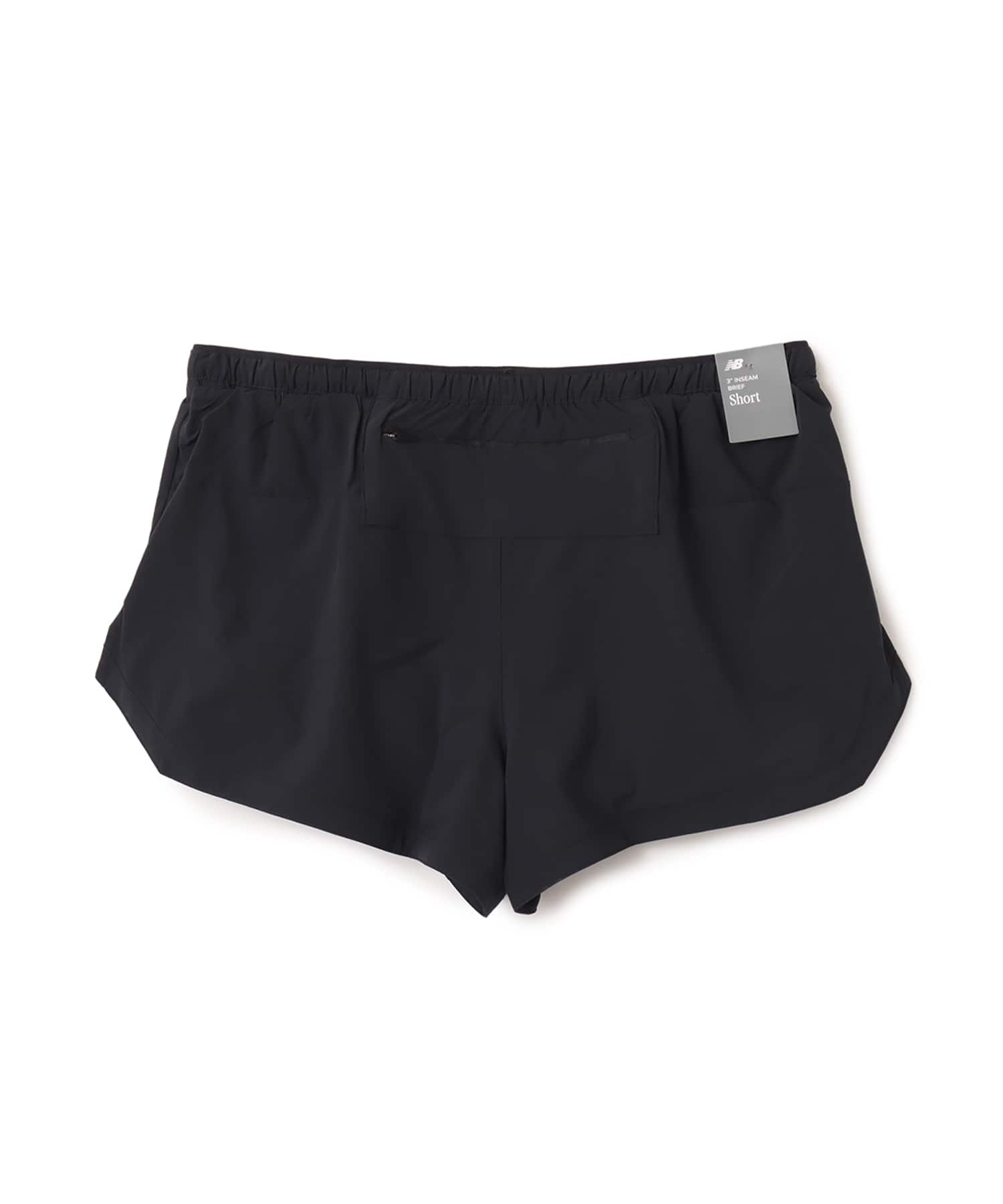 New Balance RC Essentials Shorts 3 Inch ブラックの画像