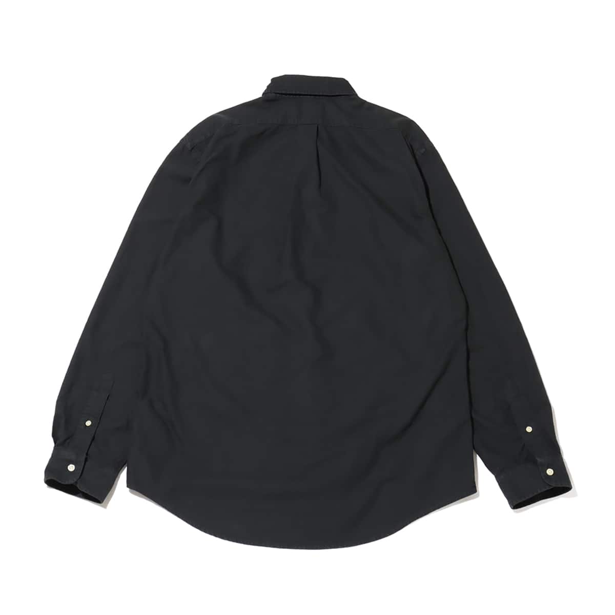 POLO RALPH LAUREN LONG SLEEVE-SPORT SHIRT GD OXFORD POLO BLACK の画像