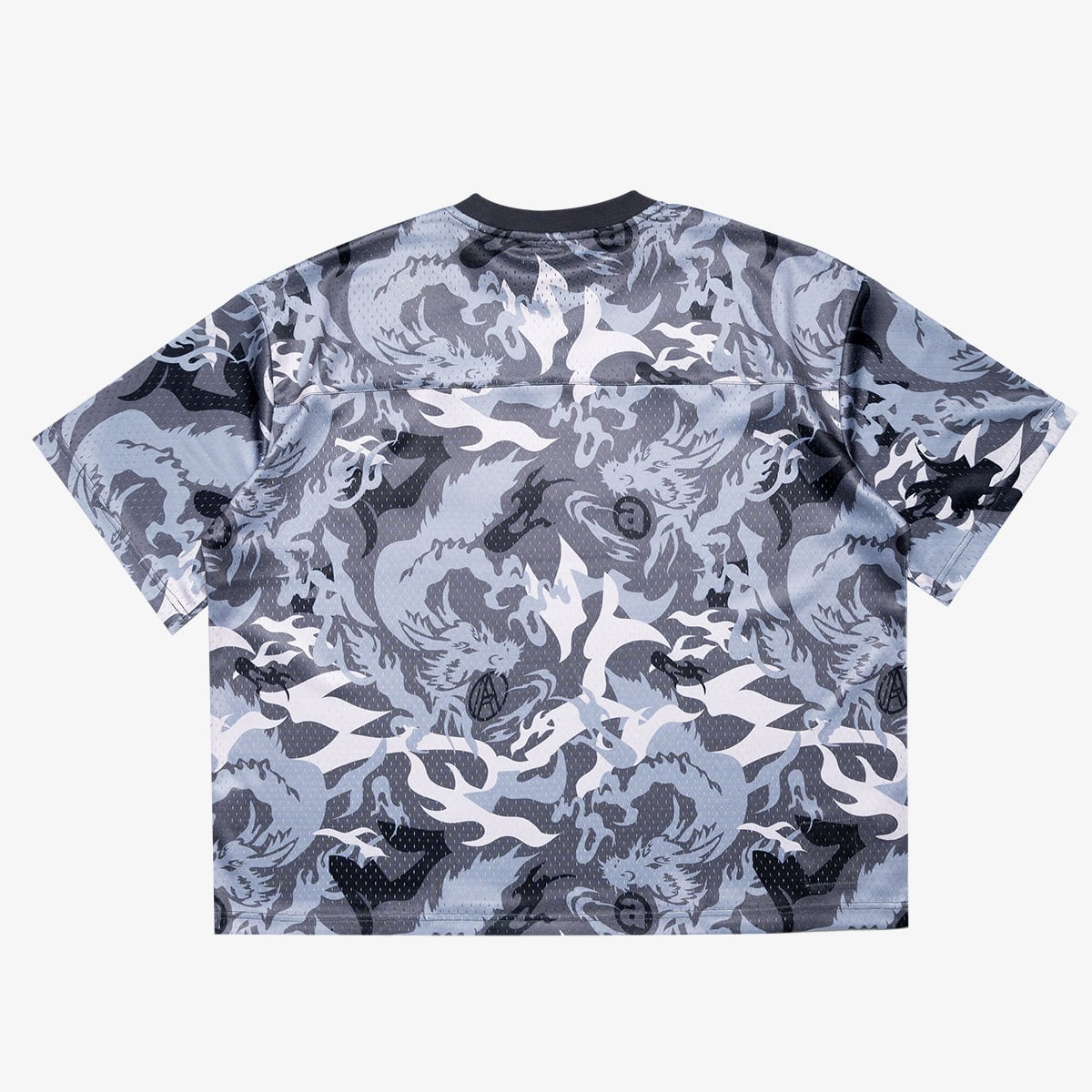 AGAINST LAB X ATMOS CAMO MESH TEE GRAYの画像