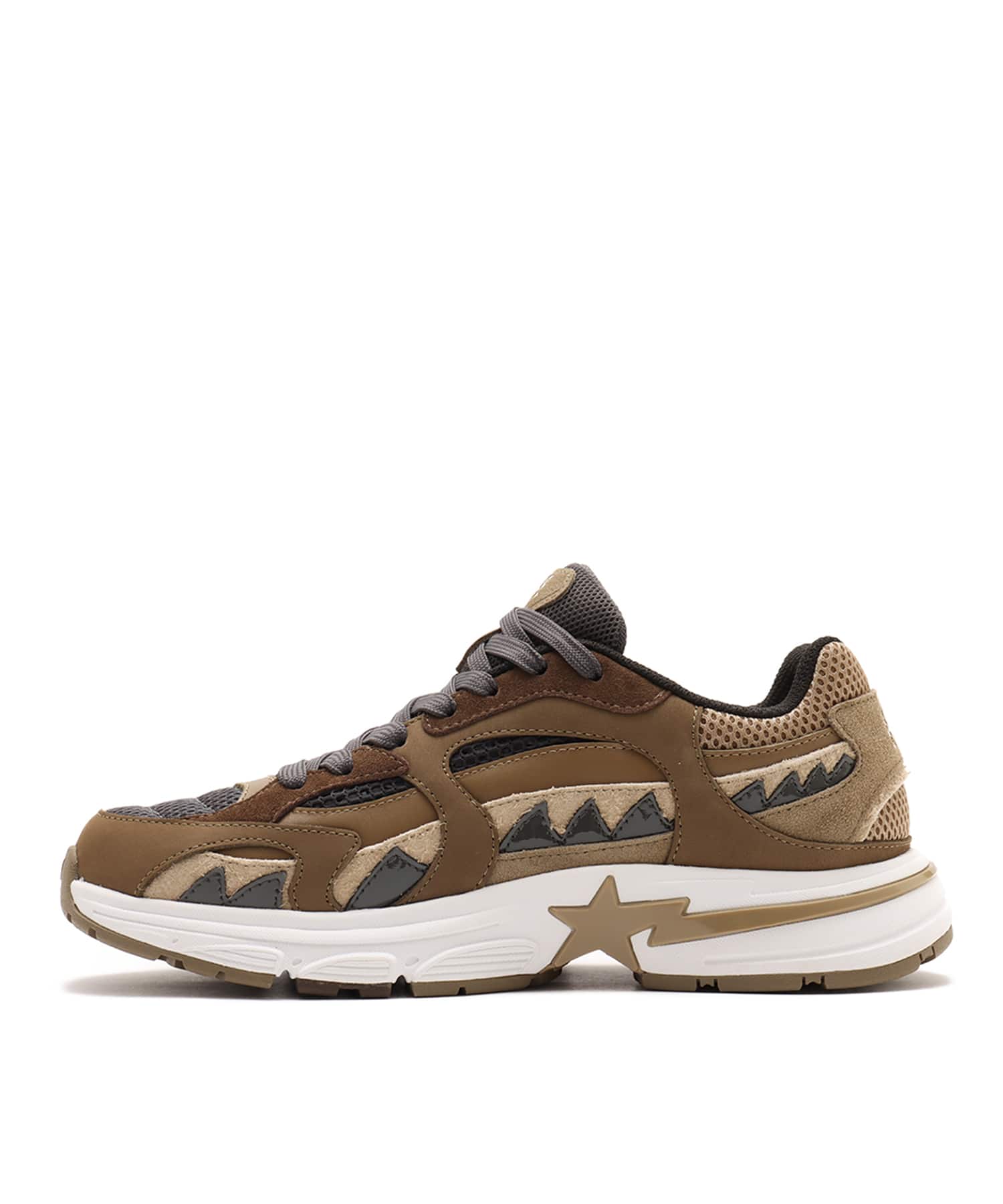 A BATHING APE SHARK STA #2 BEIGEの画像