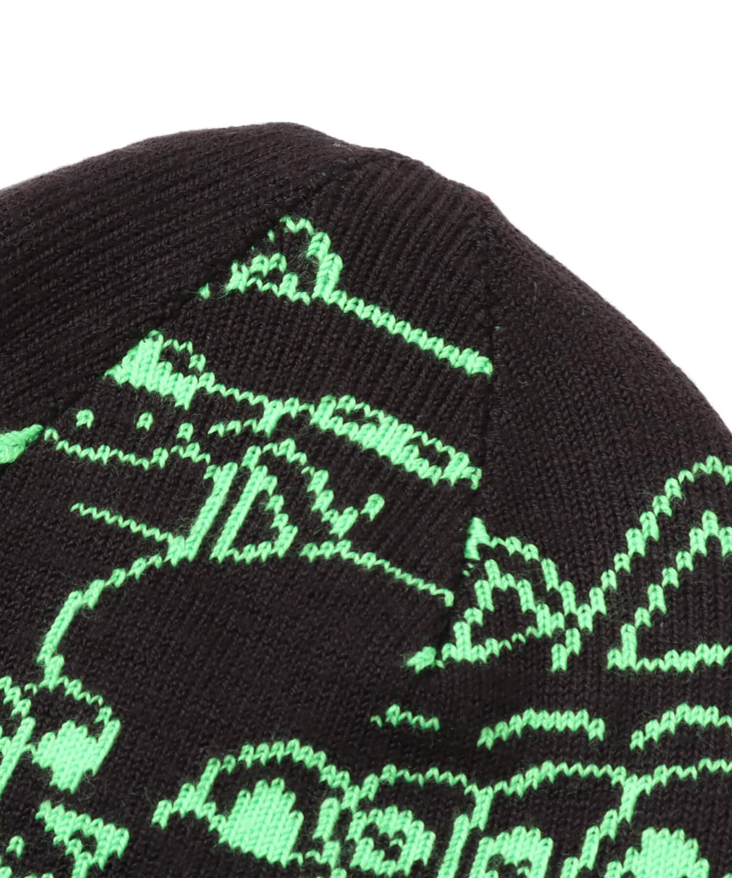 PUMA PUMA x RIPNDIP BEANIE PUMA BLACK-FLURO GREEN PESの画像
