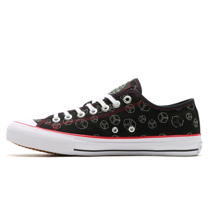 UBIQ BLACK TRIGGER SNEAKERS -YUMA model BKACK/GROW IN THE DARK の画像