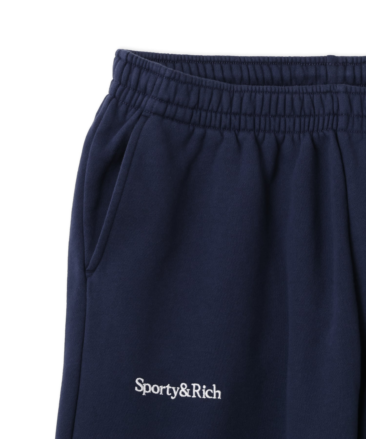 SPORTY＆RICH Yankees Krystal Wide Sweatpant Dark Navy/Whiteの画像