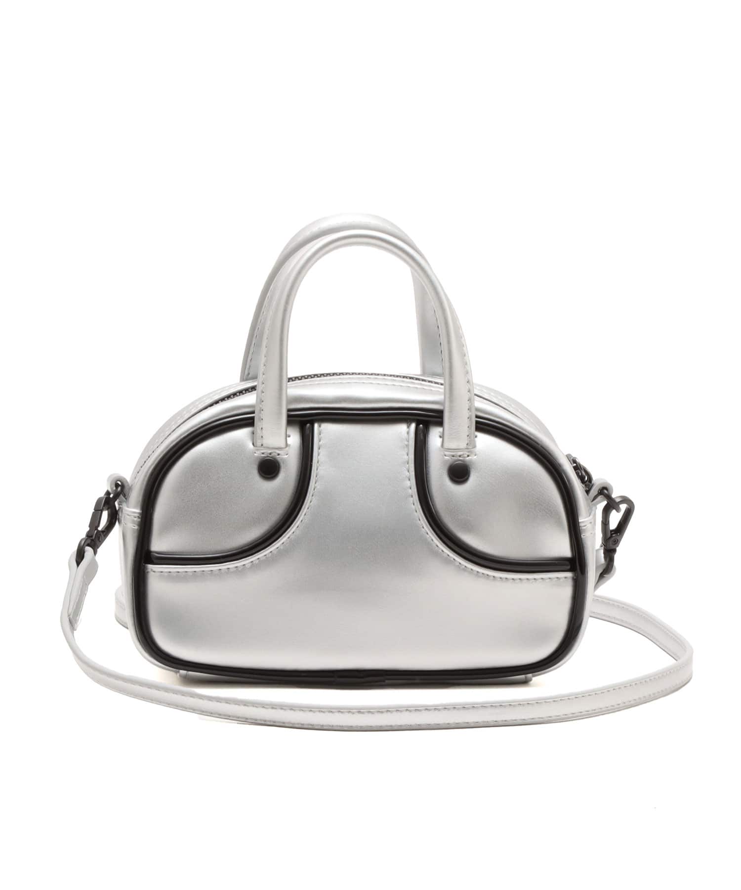 PUMA PUMA 1976 METALLIC MICRO GRIP BAG GLACIAL GRAY-PUMA BLACKの画像