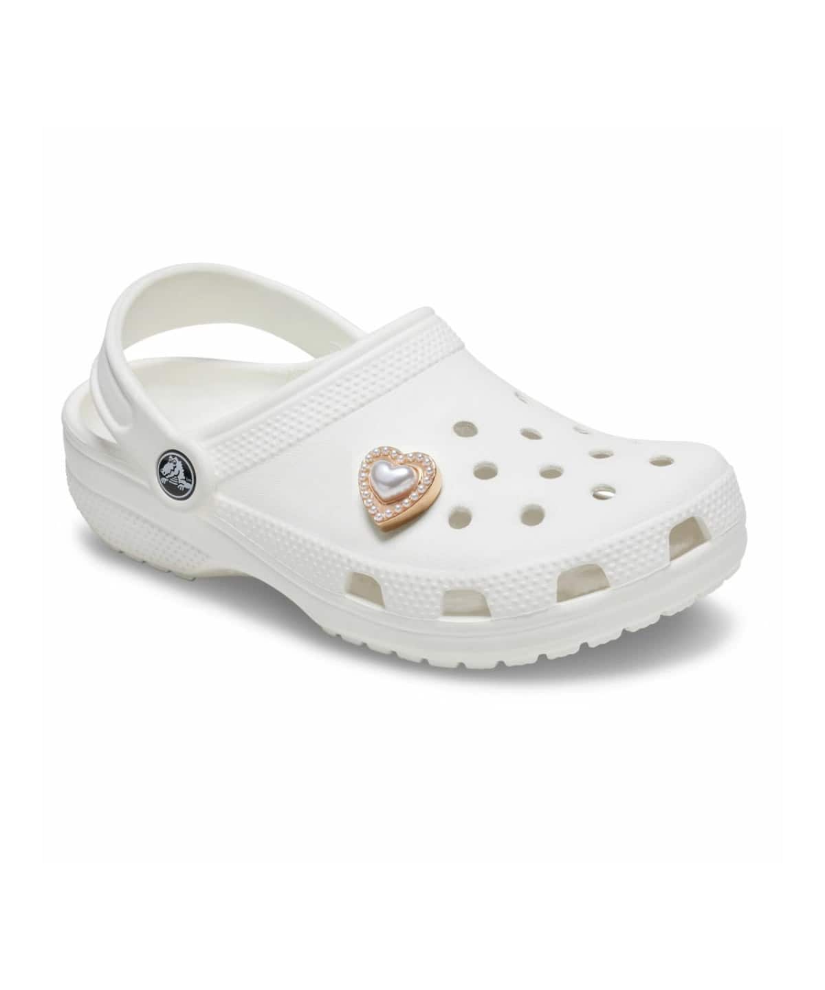 crocs Gold Pearl Heartの画像
