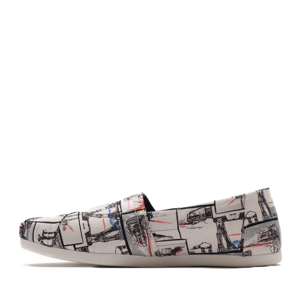 TOMS Star Wars ALPARGATA 3.0 AT Print White Starwars AT Print 21FA-Iの画像