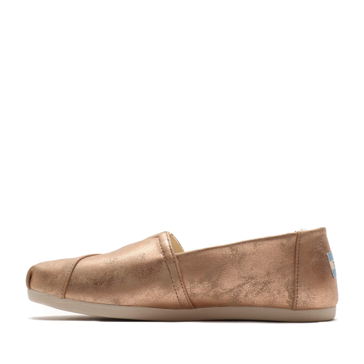 TOMS ALPARGATA 3.0 Champagne Shimmer Synthetic 19FW-Iの画像