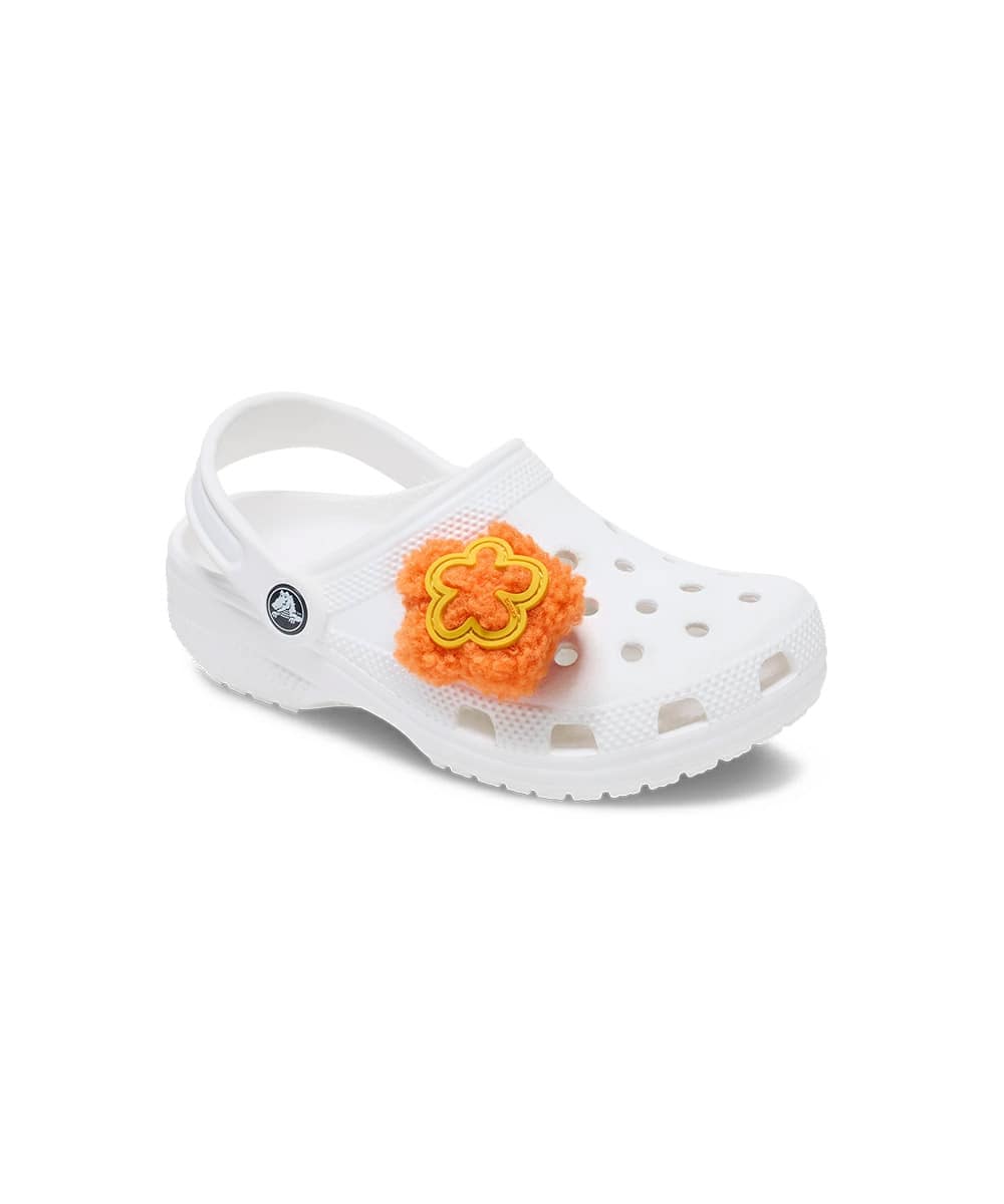 crocs Plush Orange Daisyの画像