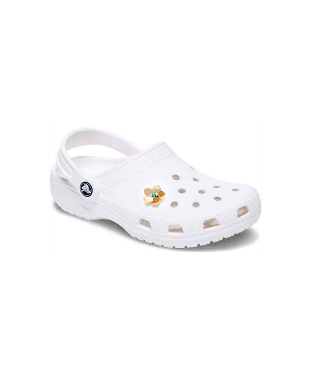 crocs Gold Flower Emblemの画像