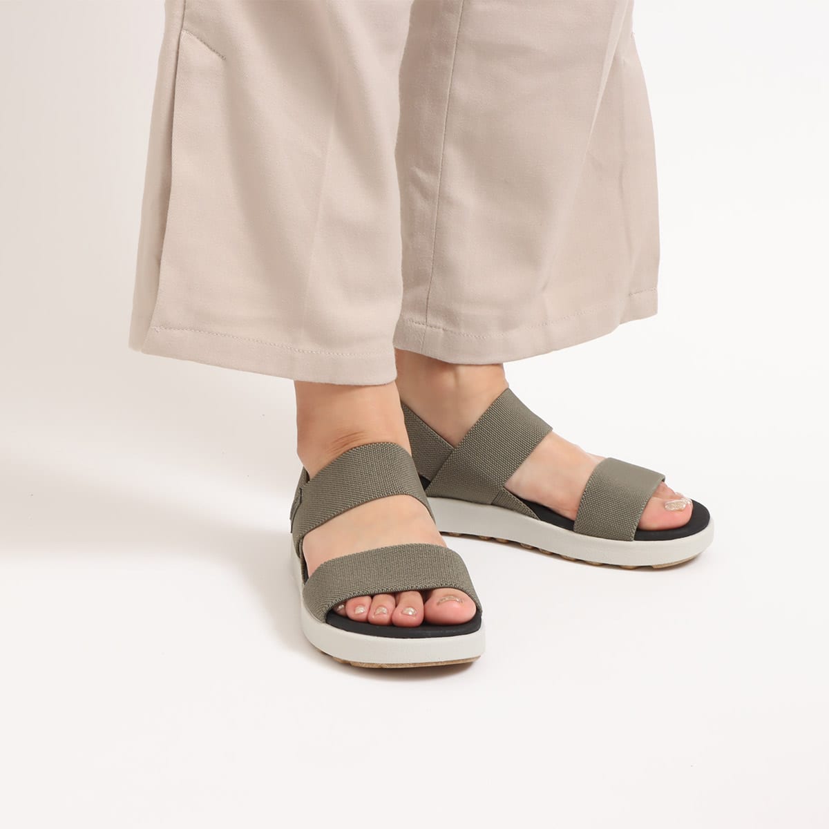 KEEN ELLE BACKSTRAP DUSTY OLIVE 21SS-I