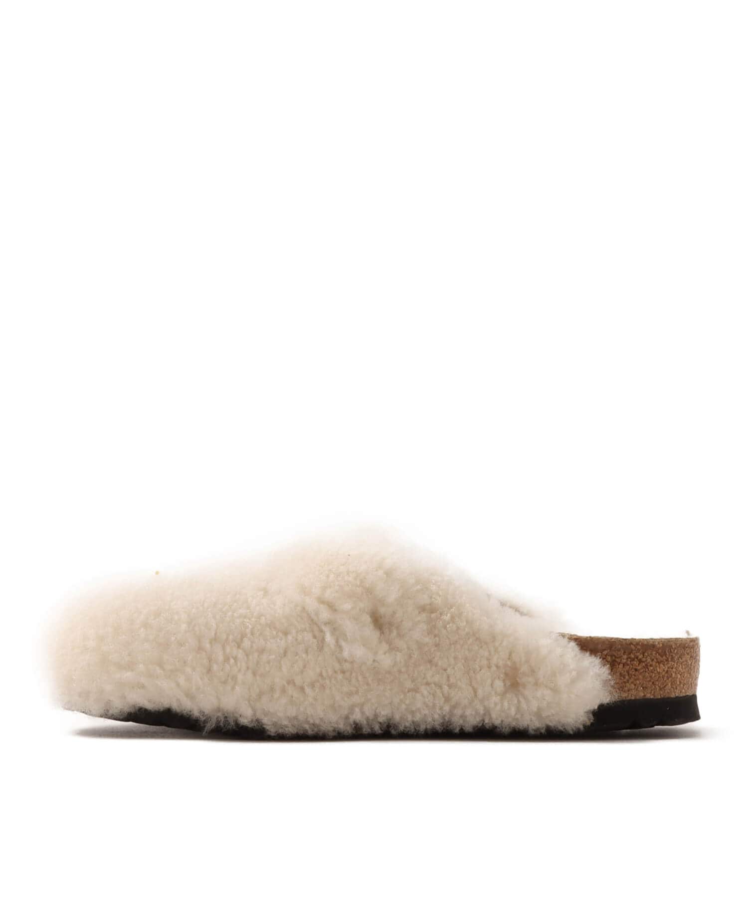 BIRKENSTOCK BOSTON BIG BUCKLE TEDDY EGGSHELL LAF EGGSHELLの画像