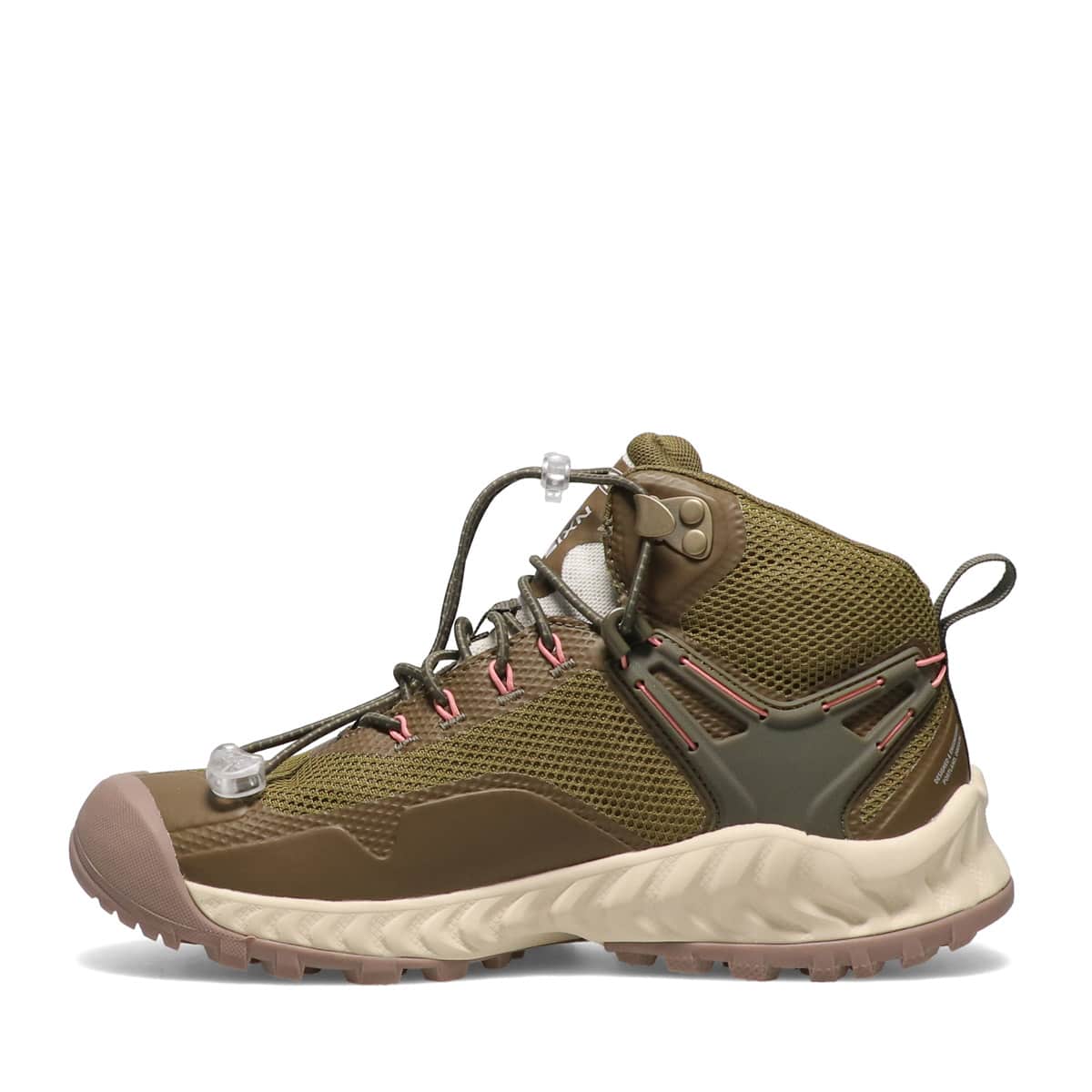 KEEN NXIS EVO MID WP OLIVE DRAB/BIRCH 21FW-Iの画像