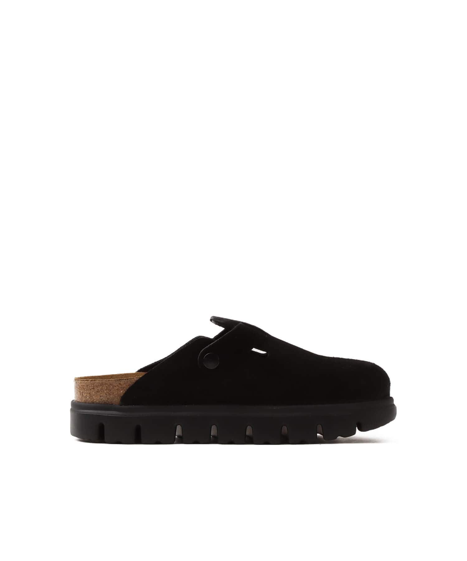 BIRKENSTOCK BOSTON CHUNKY LEVE BLACK/BLACK BLACKの画像
