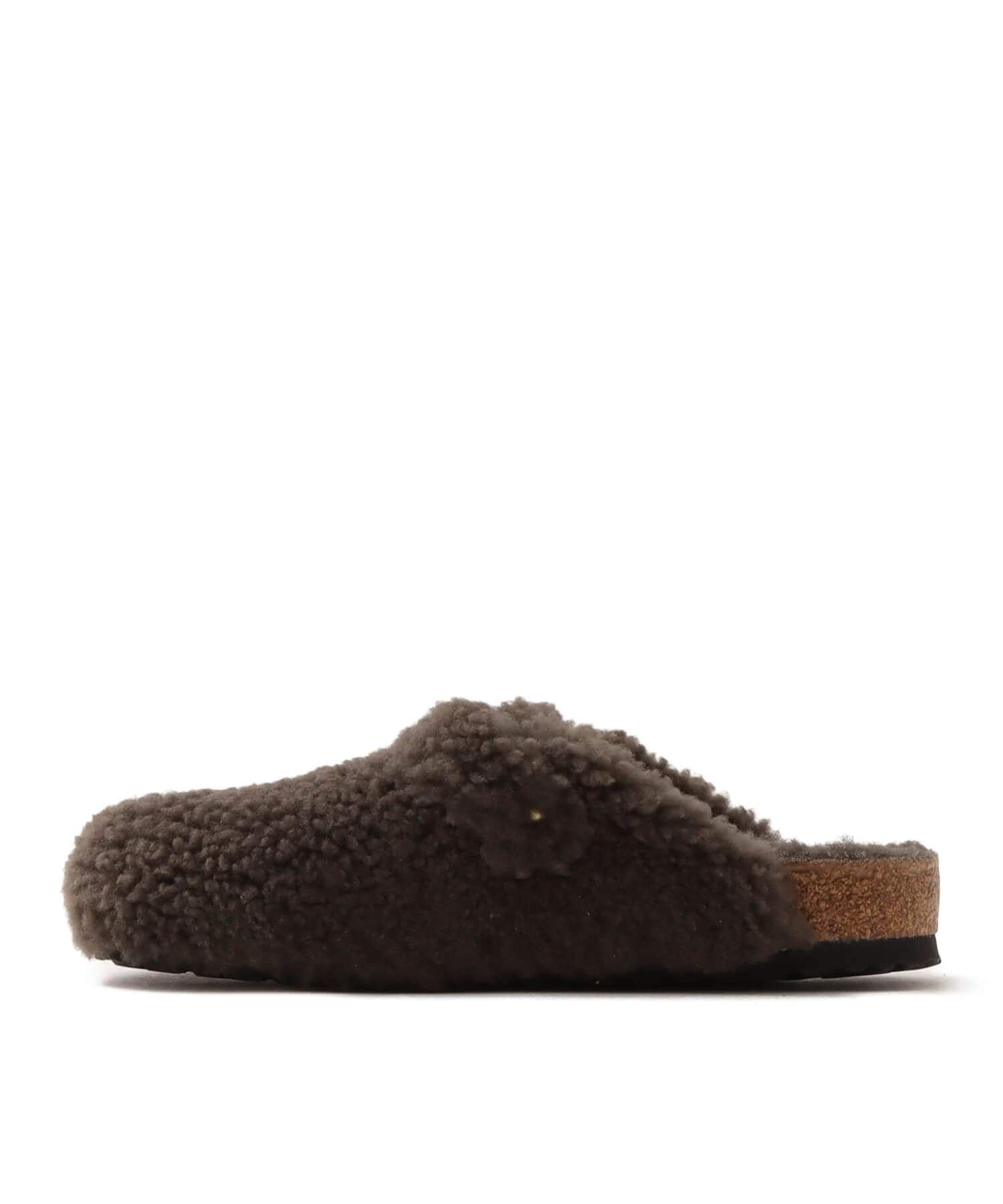 BIRKENSTOCK BOSTON BIG BUCKLE TEDDY CONCRGRAY LAF CONCRGRAYの画像