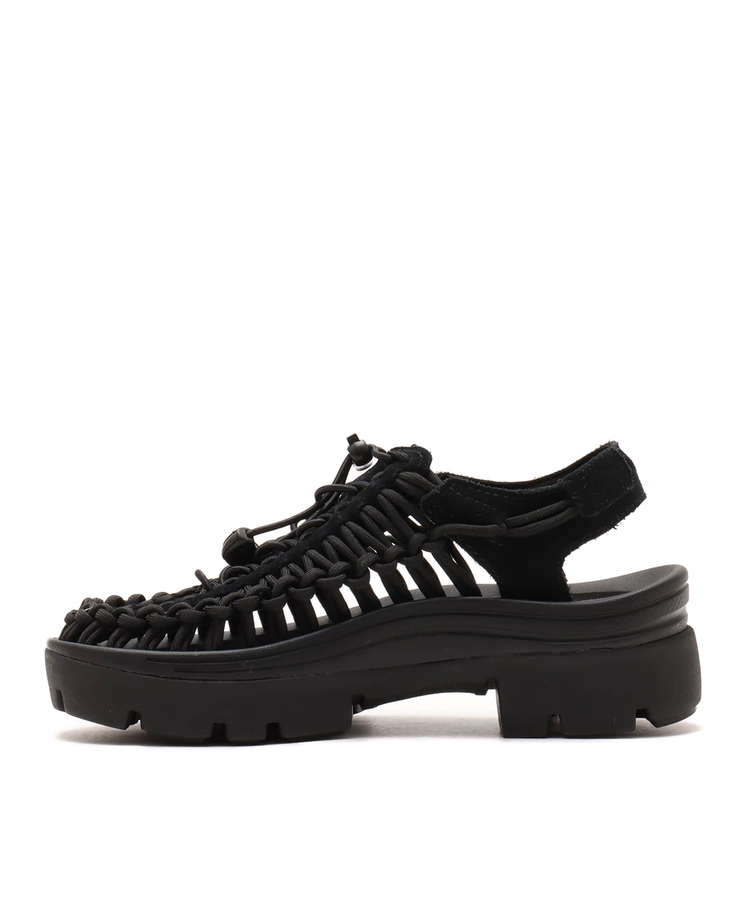 KEEN UNEEK PLT BLACK/BLACKの画像