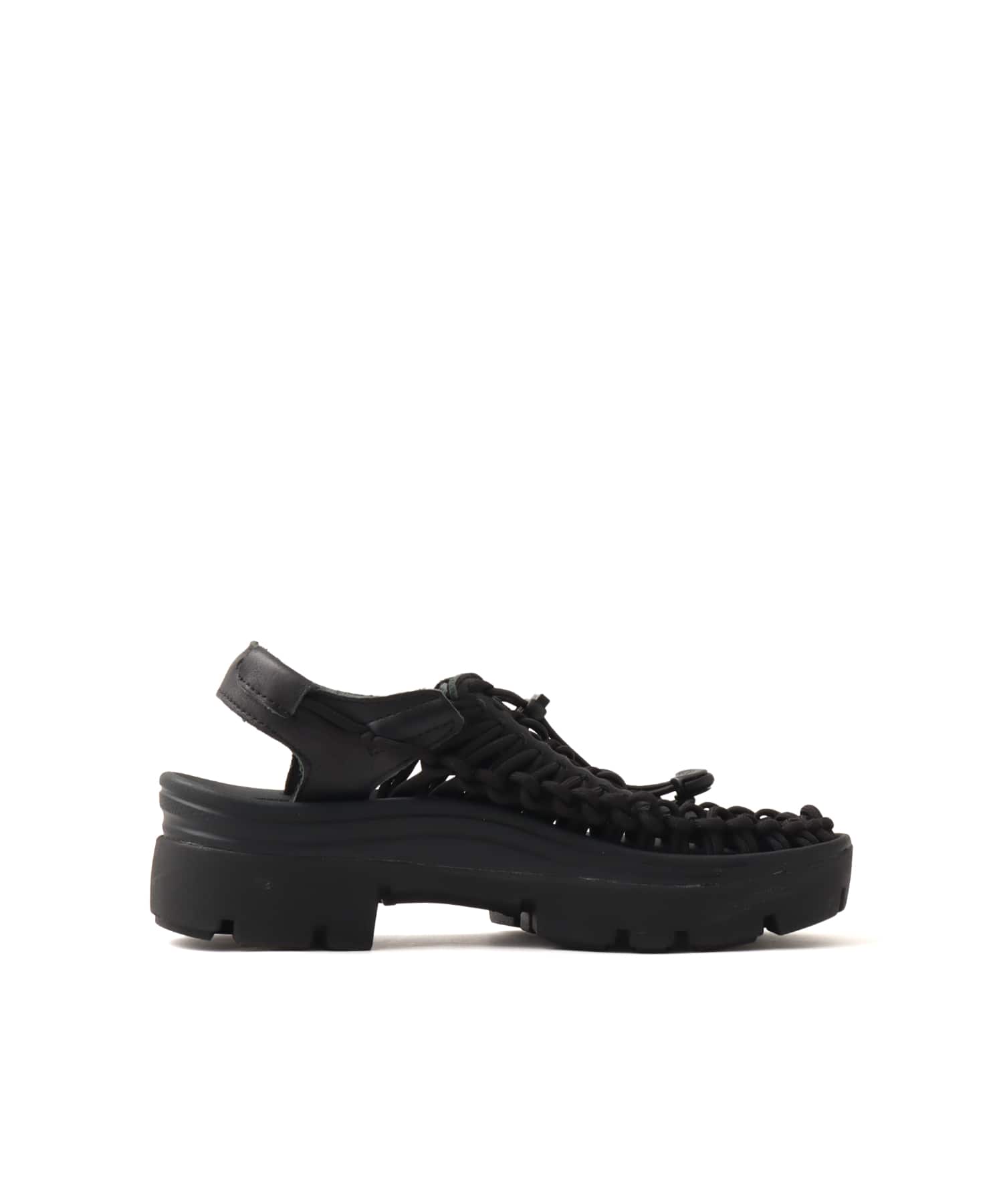 KEEN UNEEK PLT BLACK SMOOTH LEAの画像
