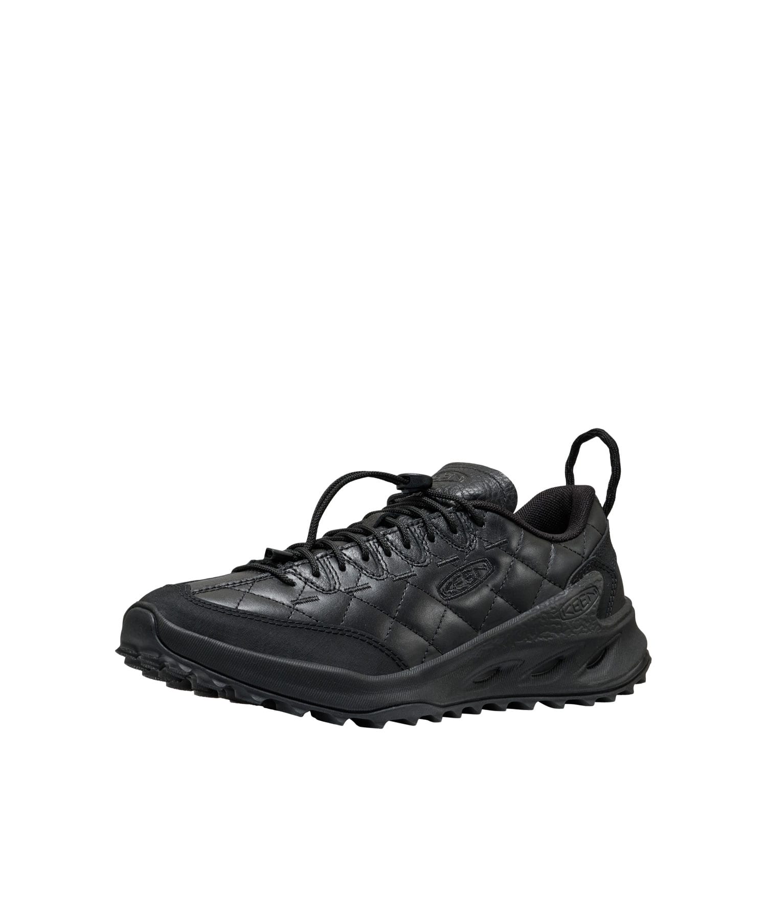 KEEN JASPER ZIONIC DOE DOE BLACK/STAR WHITEの画像