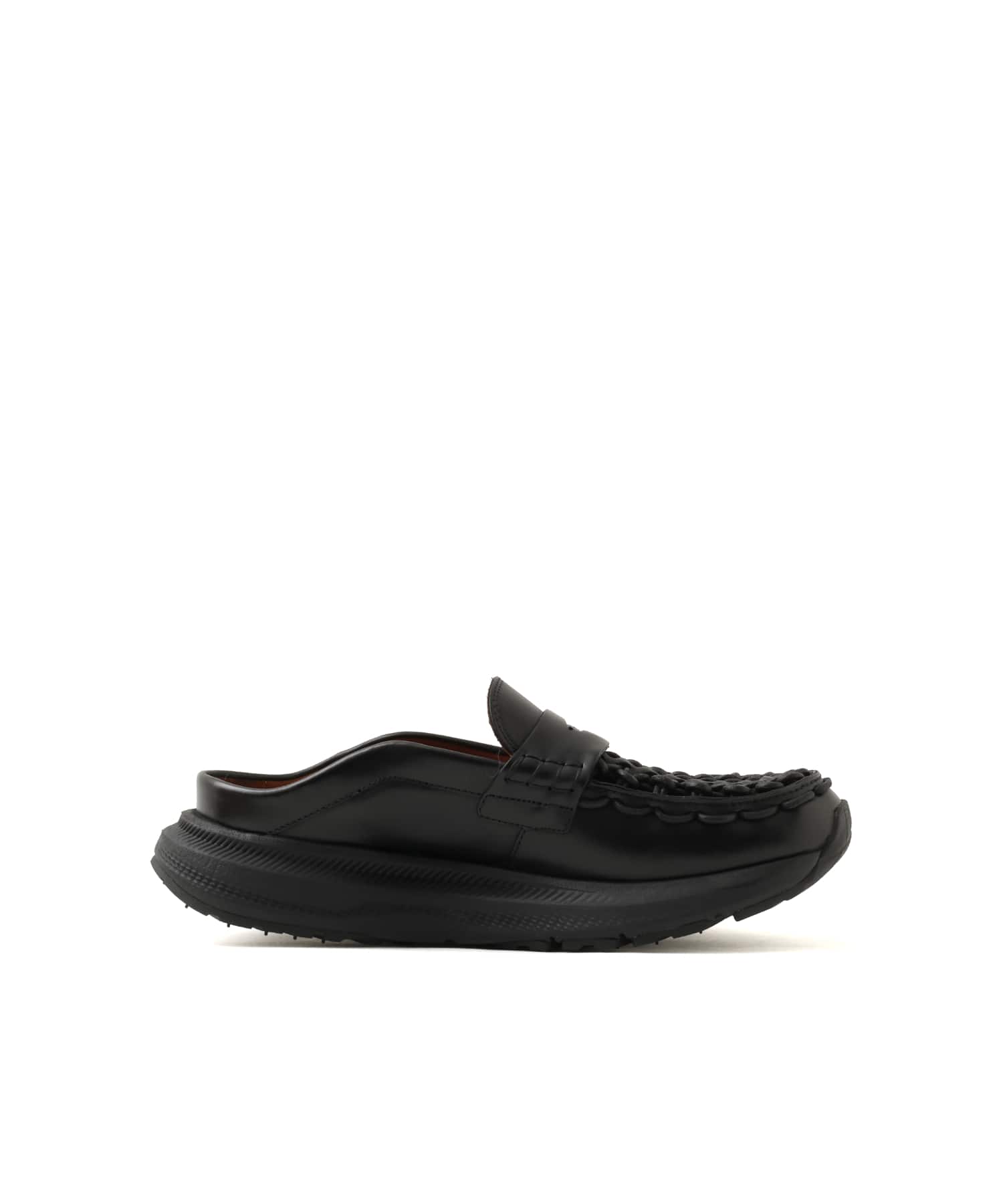 KEEN UNEEK LOAFER MULE WK BLACKの画像