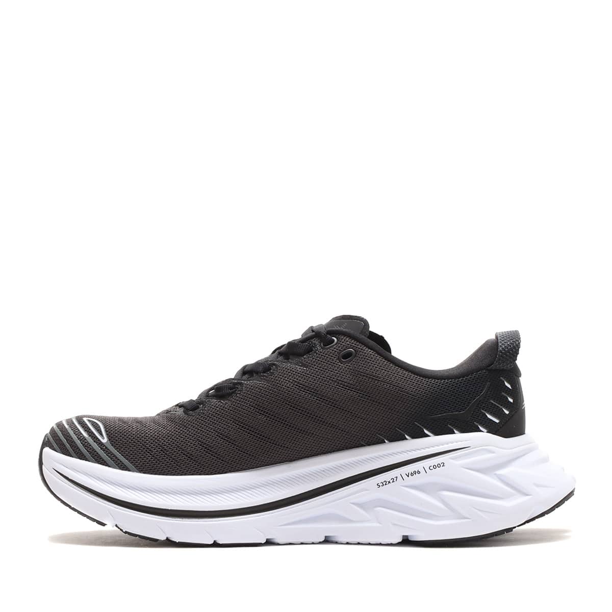 HOKA ONEONE BONDI X Black/White 22SS-Iの画像