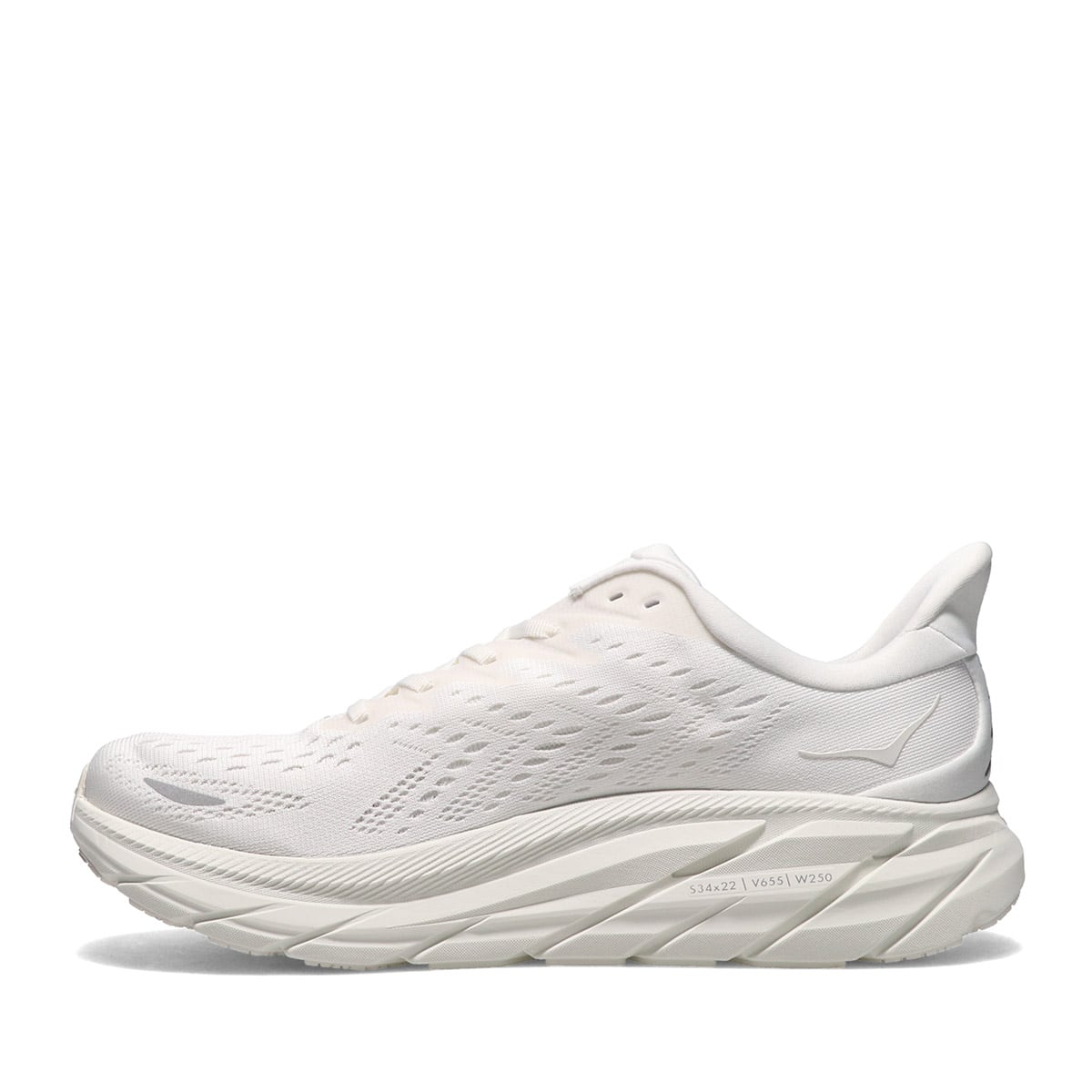 HOKA ONEONE CLIFTON 8 WHITE/WHITE 21FW-I