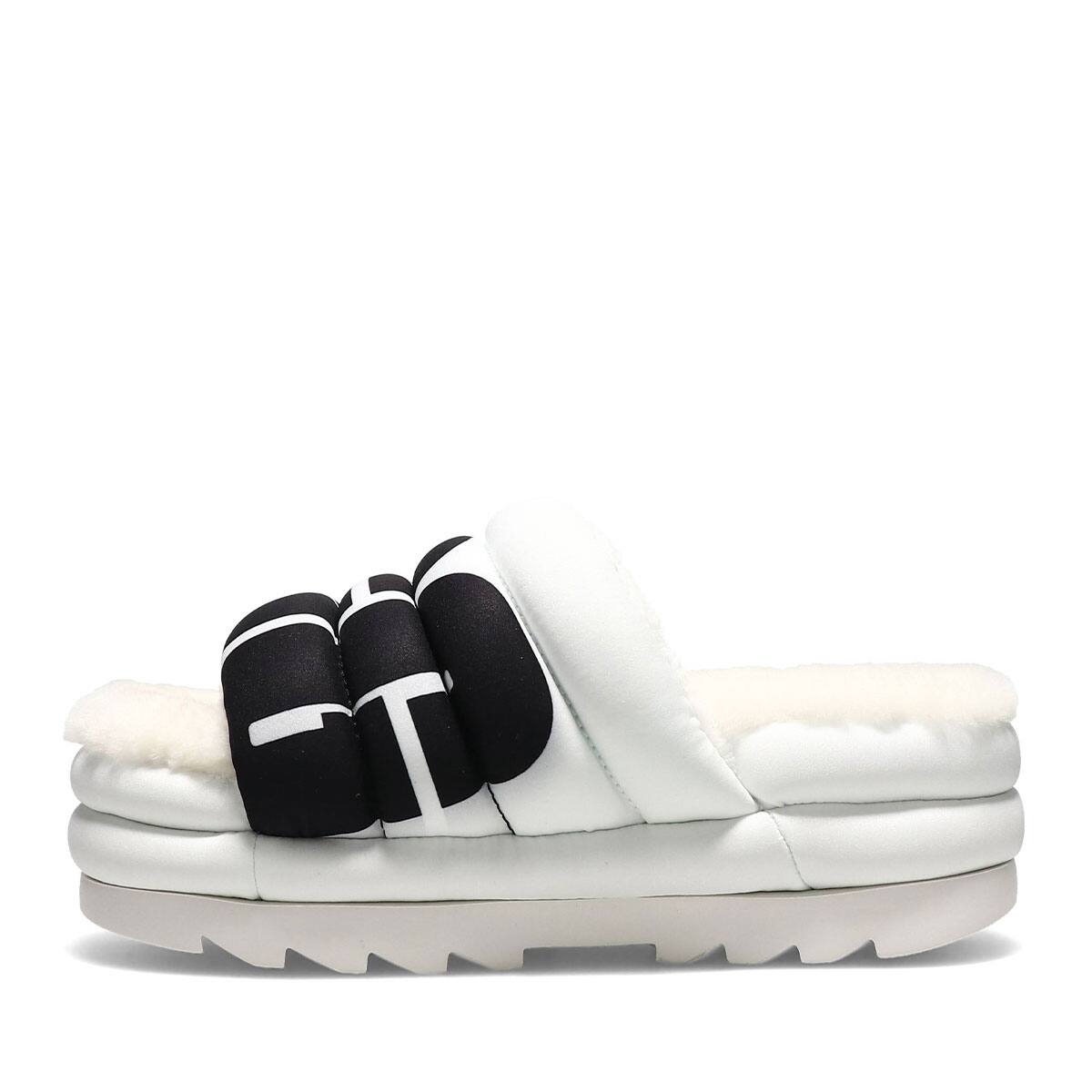 UGG W MAXI SLIDE LOGO White 22SS-I