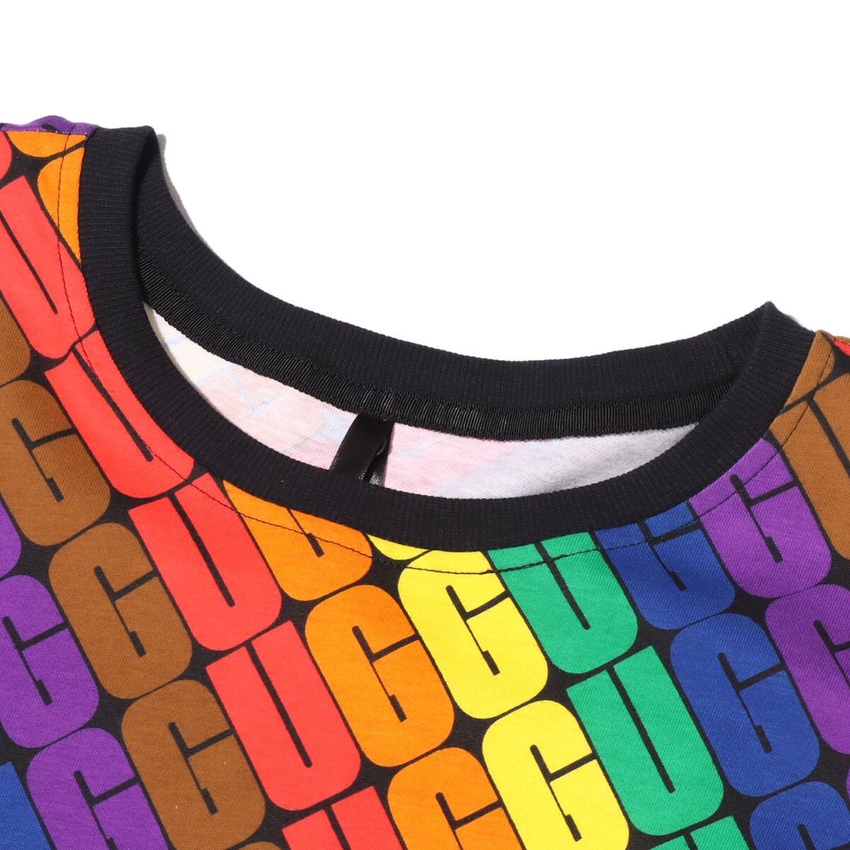 UGG W TONI OVERSIZED TEE PRIDE RAINBOW LOGO 22SS-I