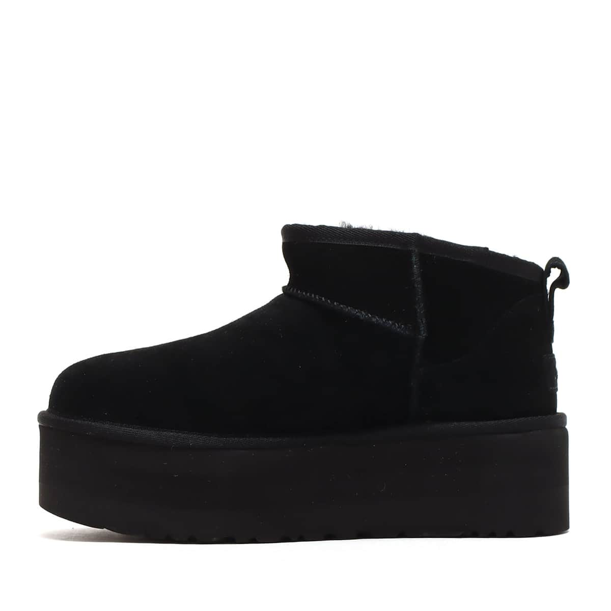 【極美品】UGG W CLASSIC ULTRA MINI ブーツ 黒 23.0ちゃん’sSHOPレディース