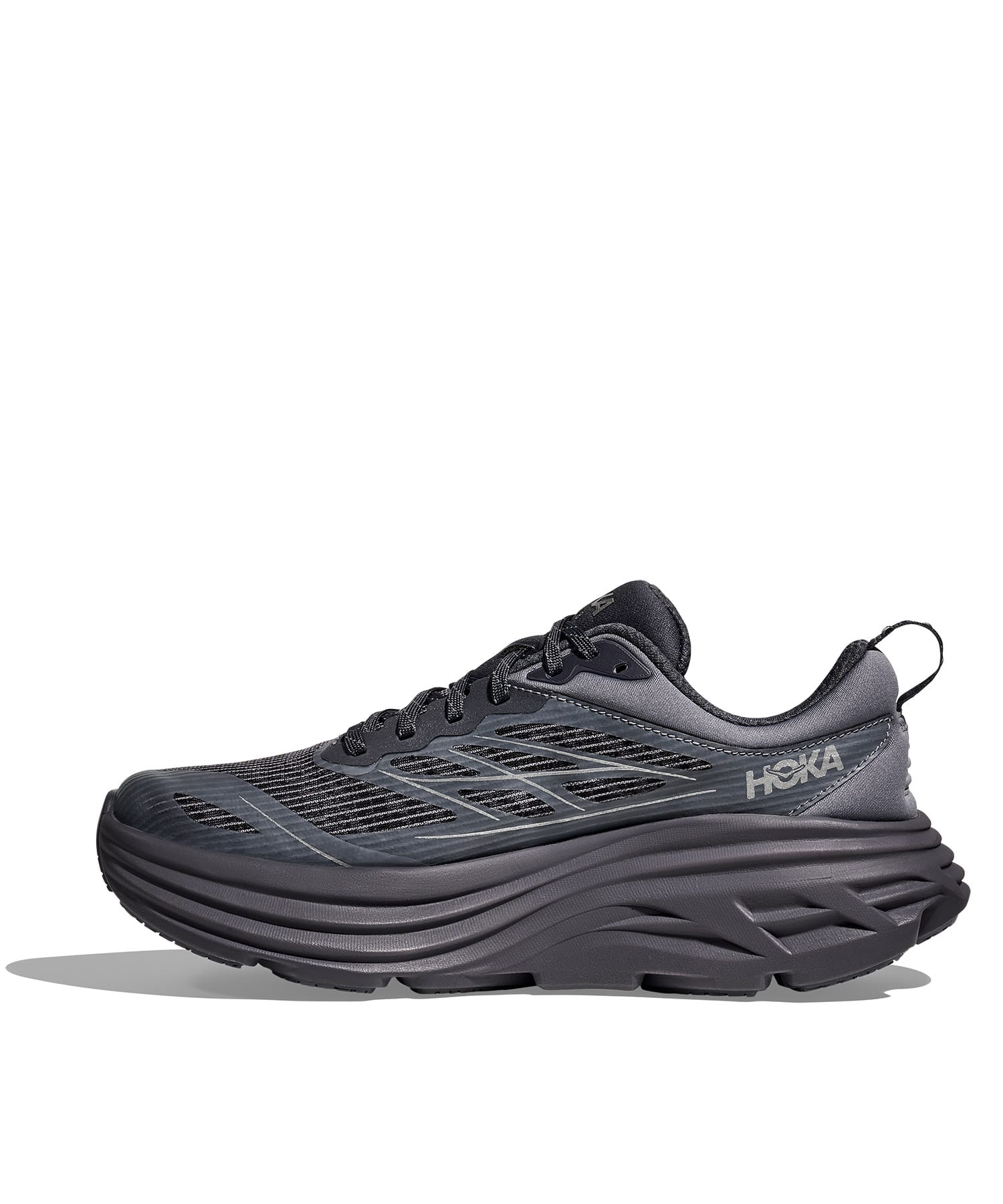 HOKA BONDI 8 TS CAGED CHARCOAL GREY / GREY SKIESの画像