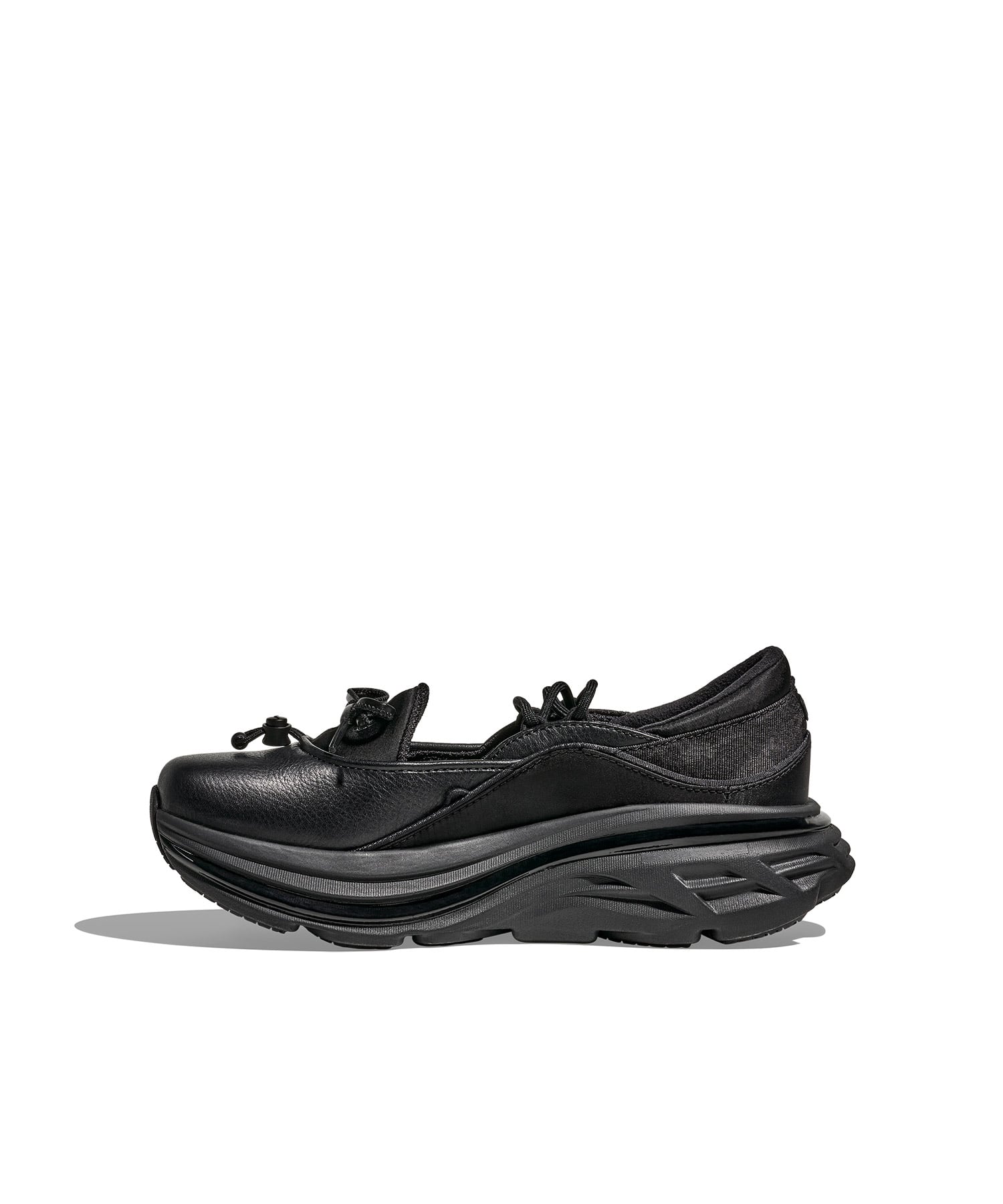 HOKA BONDI MARY JANE BLACK / BLACKの画像