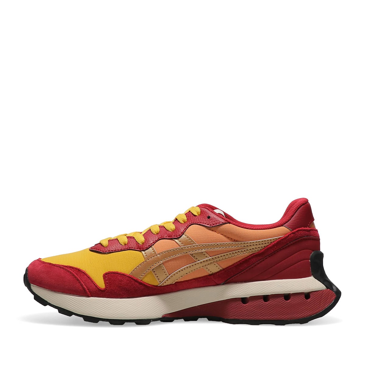 asics JOGGER X81 HONEY/BURGUNDY 22FW-I