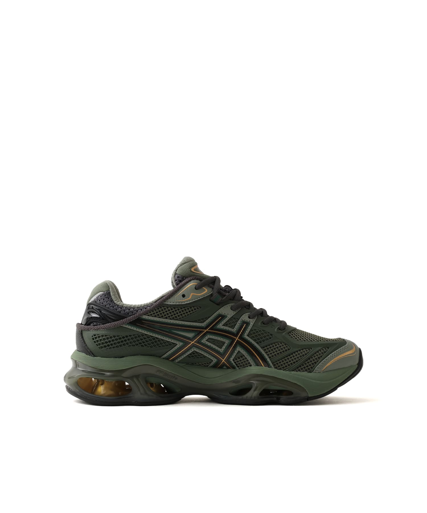 asics GEL-KINETIC 2.0 OBSIDIAN GREY/OLIVE CANVASの画像