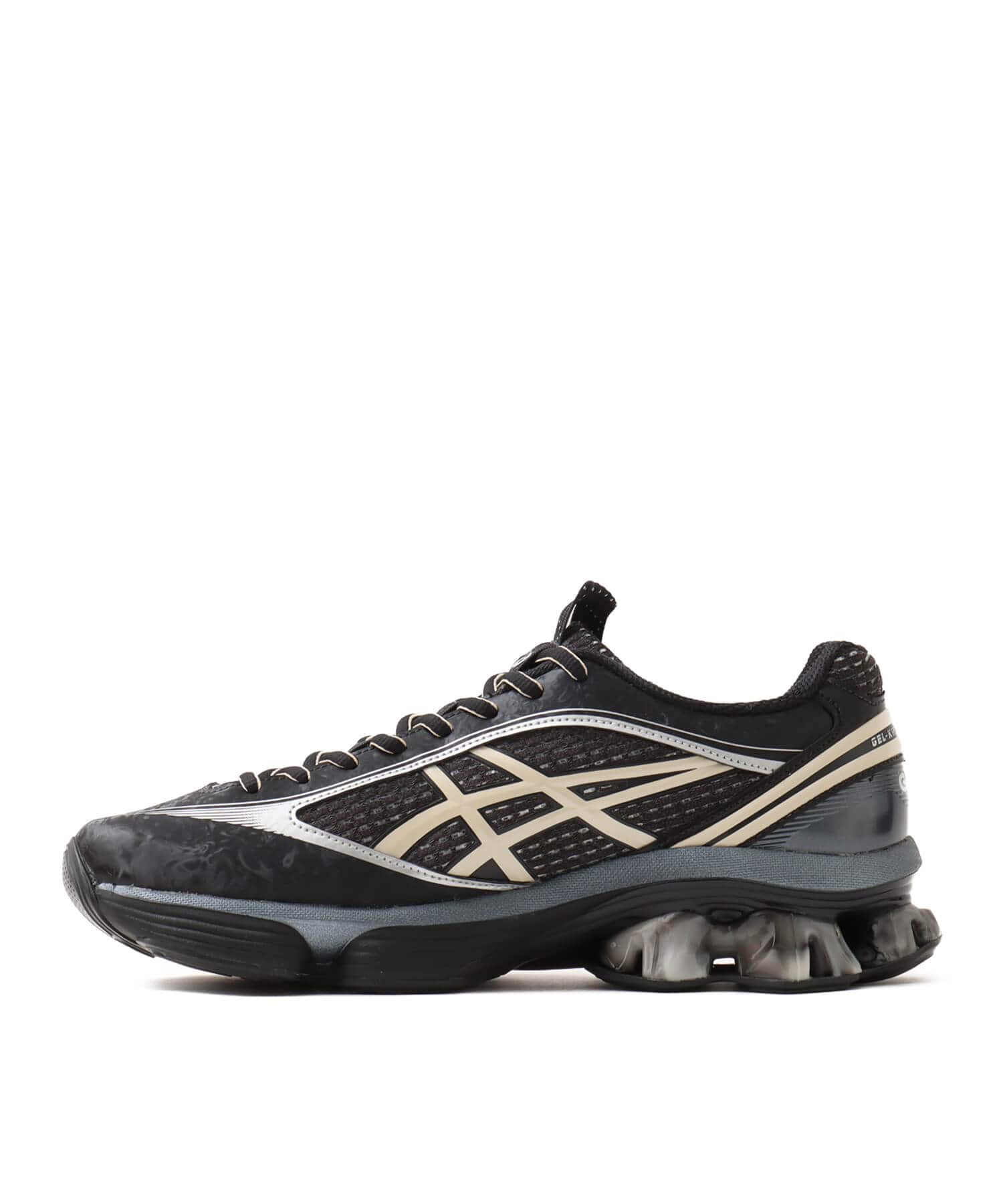 asics US6-S GEL-KINETIC FLUENT BLACK/VANILLAの画像