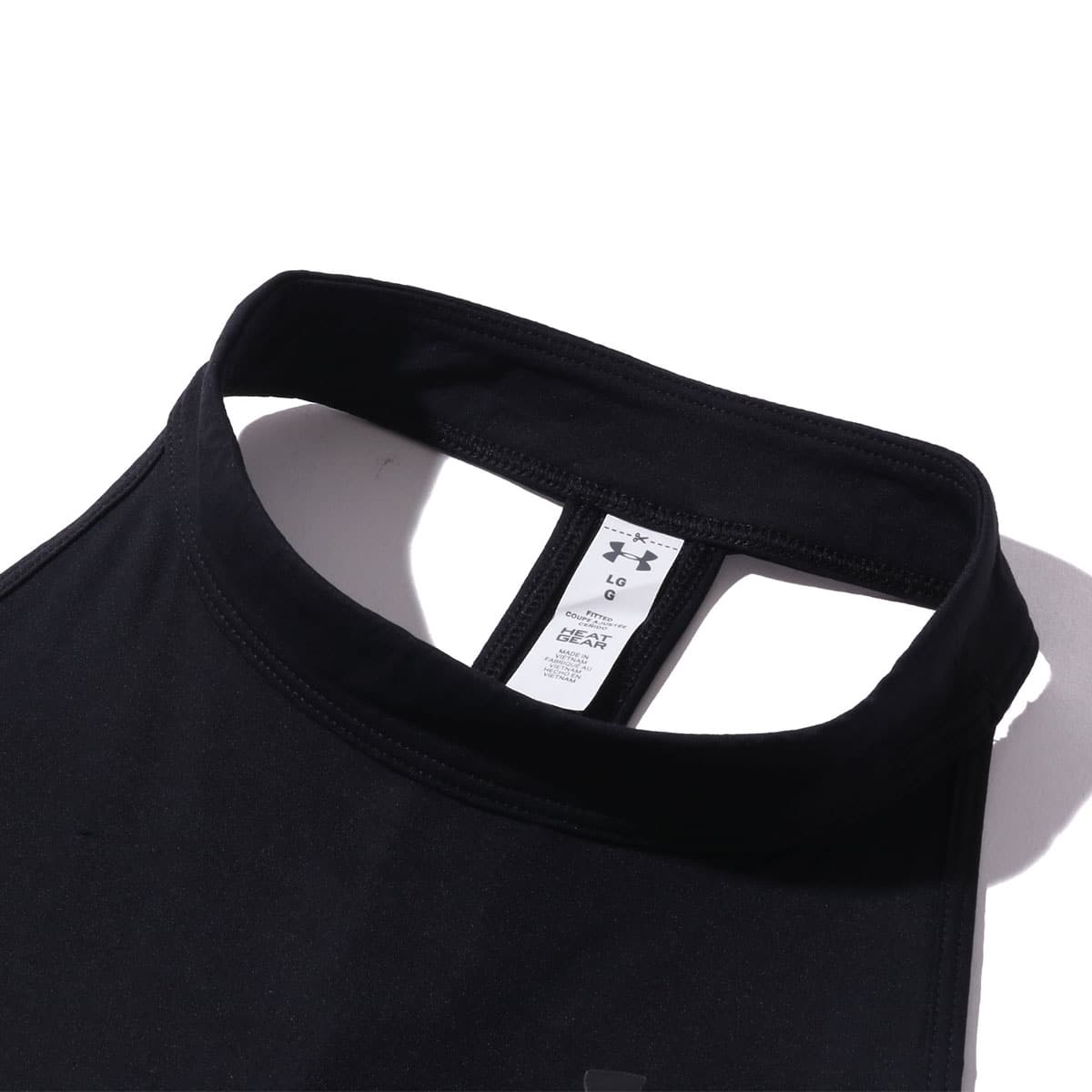 UNDER ARMOUR UA Run Mesh Racer Tank BLACKの画像