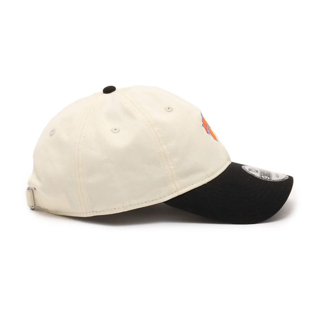 NEW ERA 9THIRTY NBA MINI LOGO New York Knicks CREAM BLACKの画像