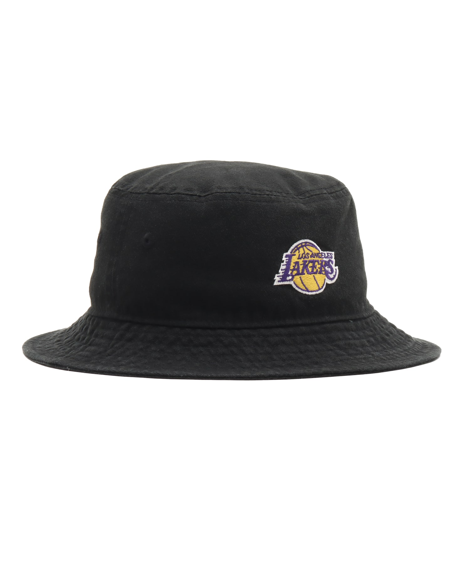 NEW ERA BUCKET01 Los Angeles Lakers BLACKの画像