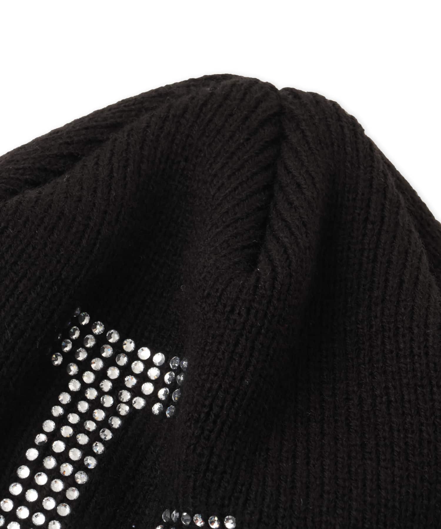 NEW ERA BASIC BEANIE Rhinestone Los Angeles Dodgers BLACKの画像