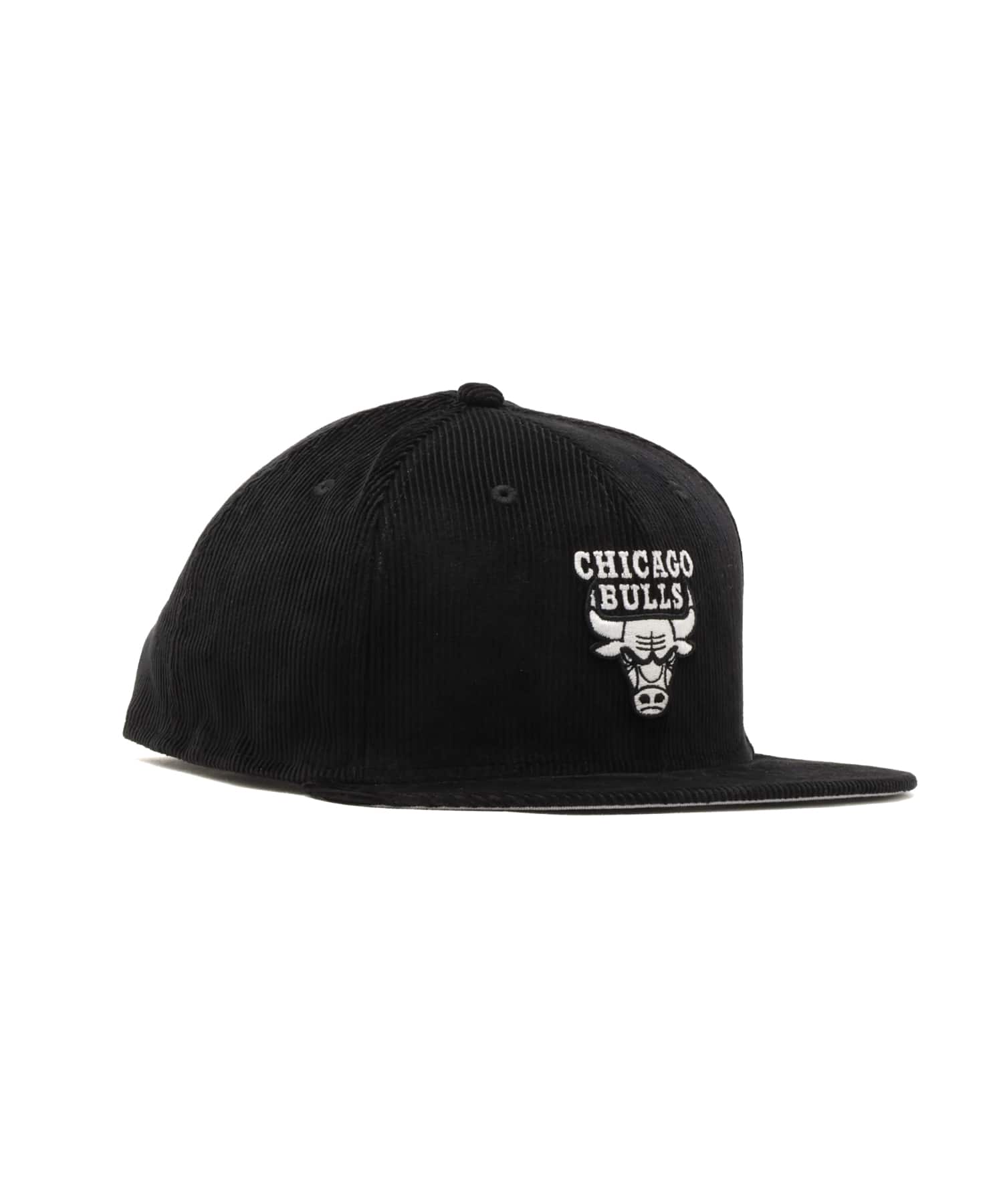 NEW ERA 9FIFTY Chicago Bulls Corduroy Black and White BLACKの画像