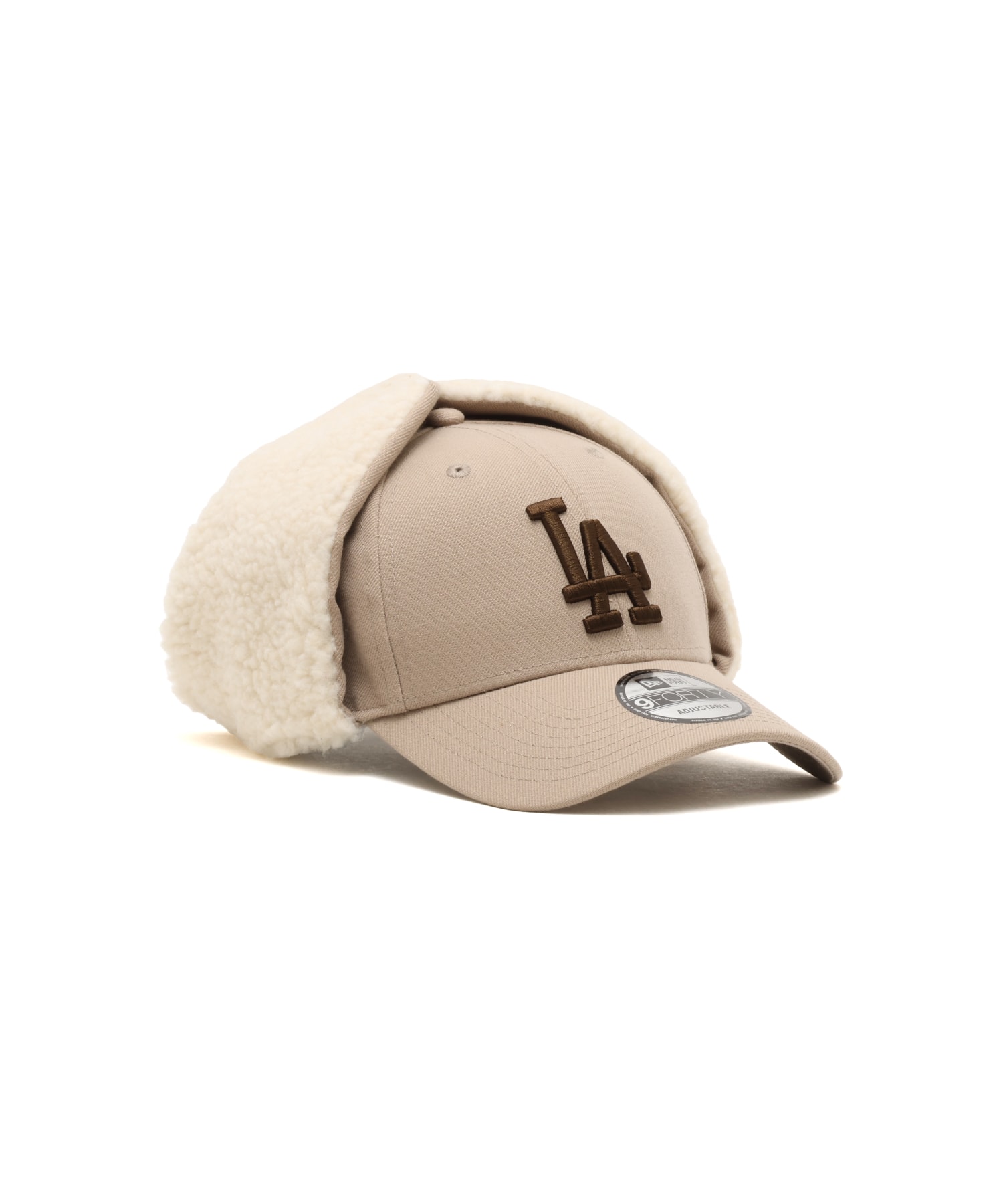 NEW ERA 9FORTY Dog Ear Los Angeles Dodgers 263 BEIGEの画像