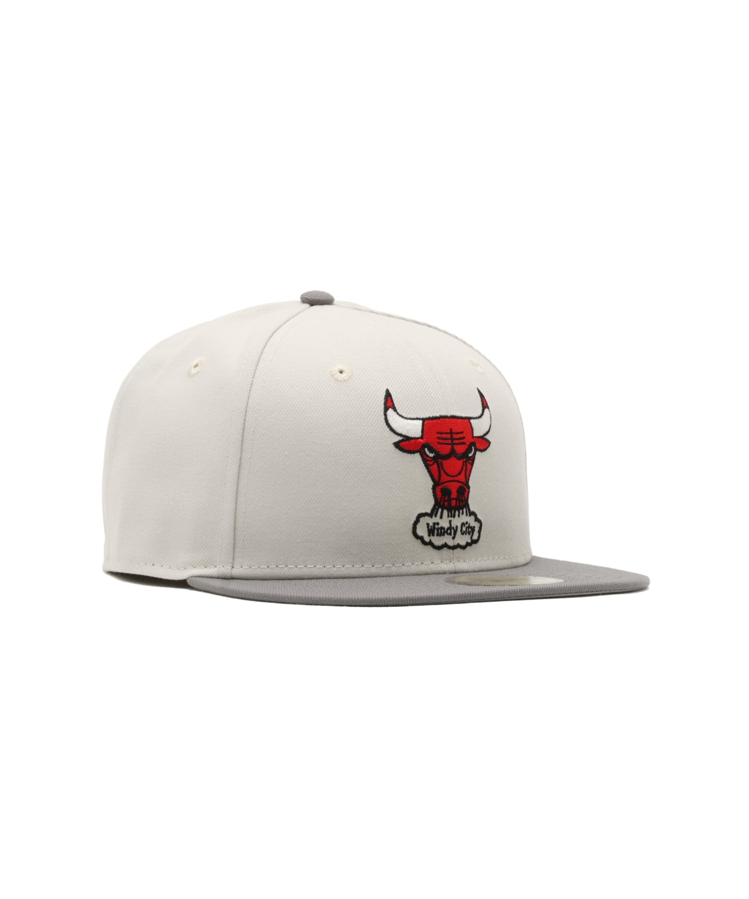 NEW ERA 59FIFTY Hardwood Classics Chicago Bulls CL SLIN WHITEの画像