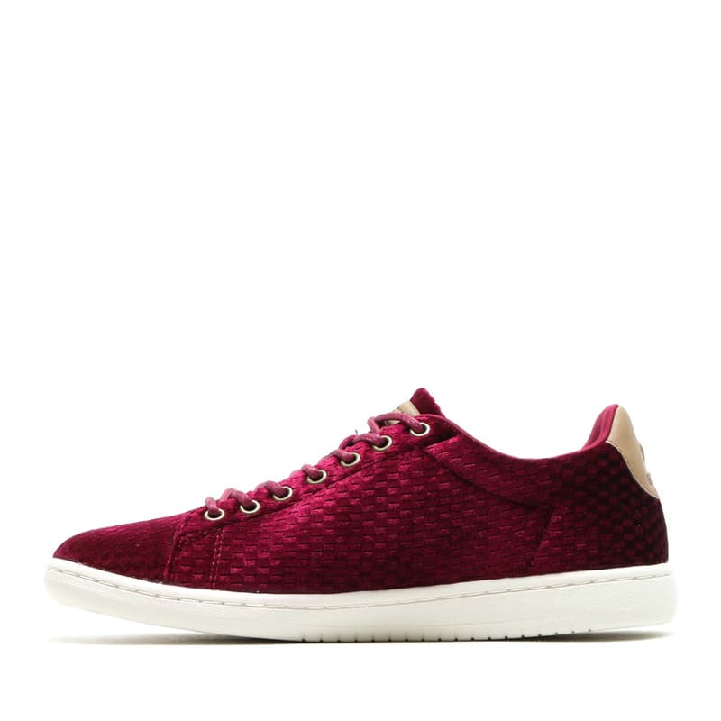 le coq sportif AURTHER ASHE INT W VELVET RUBY WINE の画像