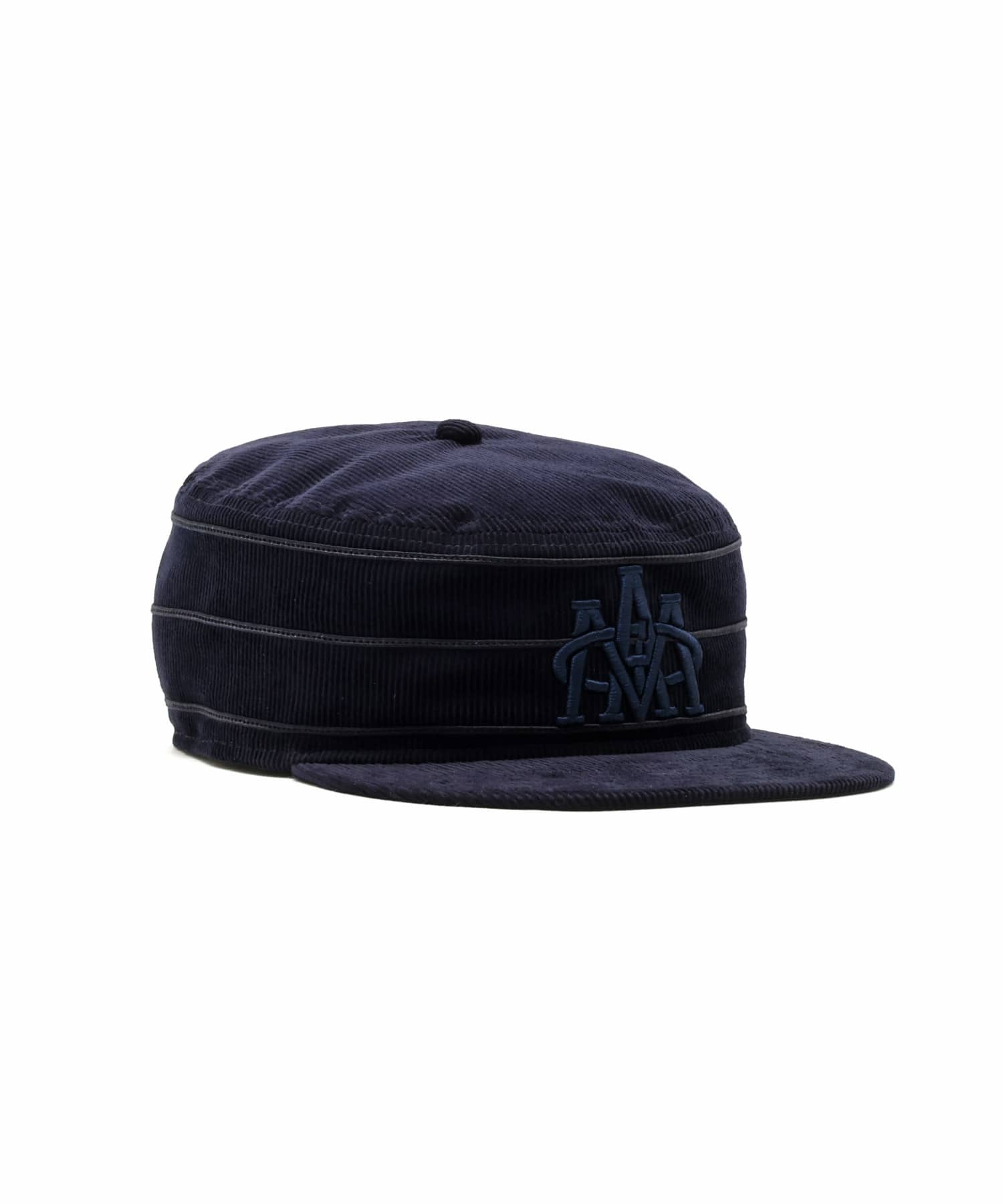 NEW ERA PILL BOX SB atmos CORDUROY NAVY NAVYの画像