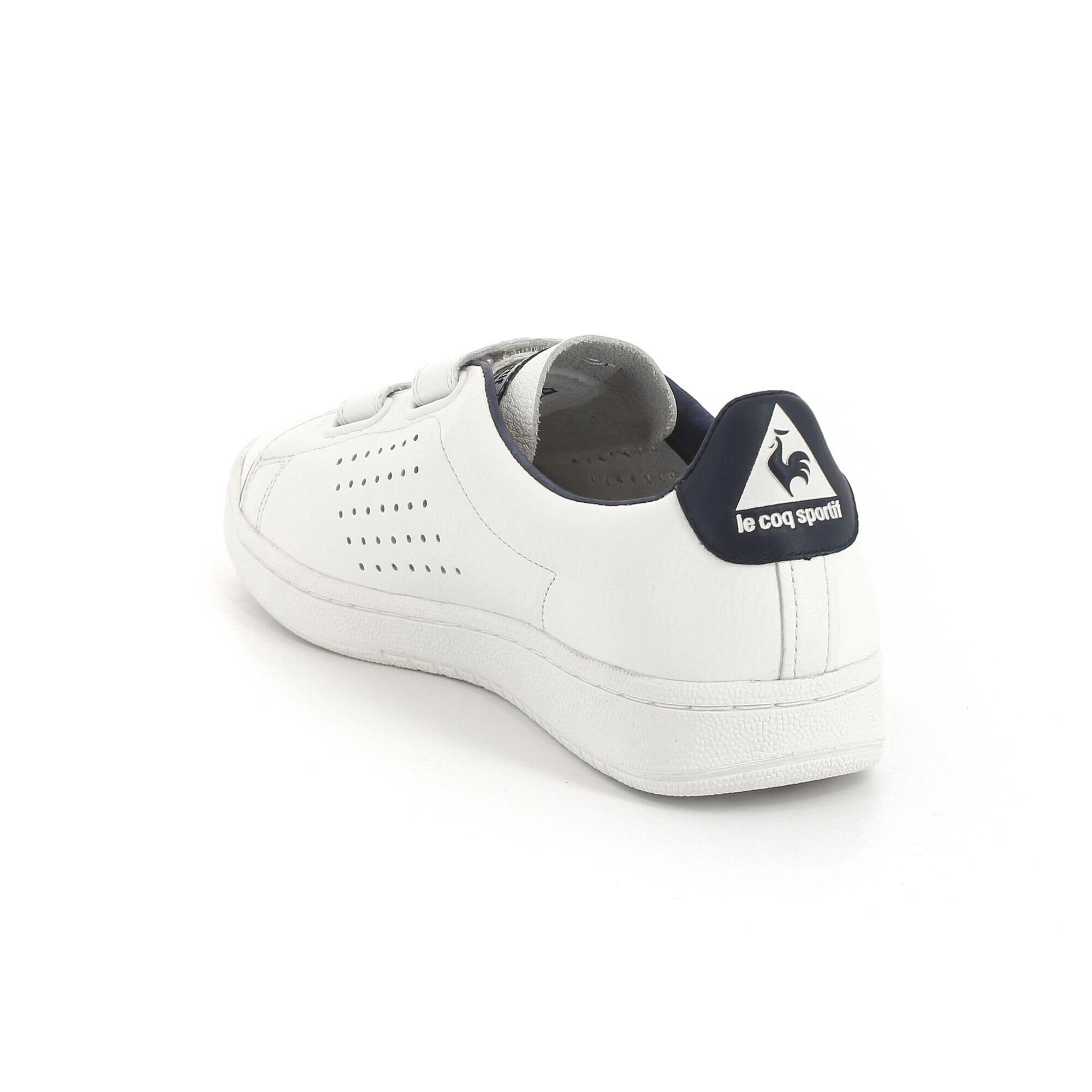 le coq sportif ASHE PRESTIGE STRAP LEA  OPTICAL WHITE/DRESS BLUEの画像