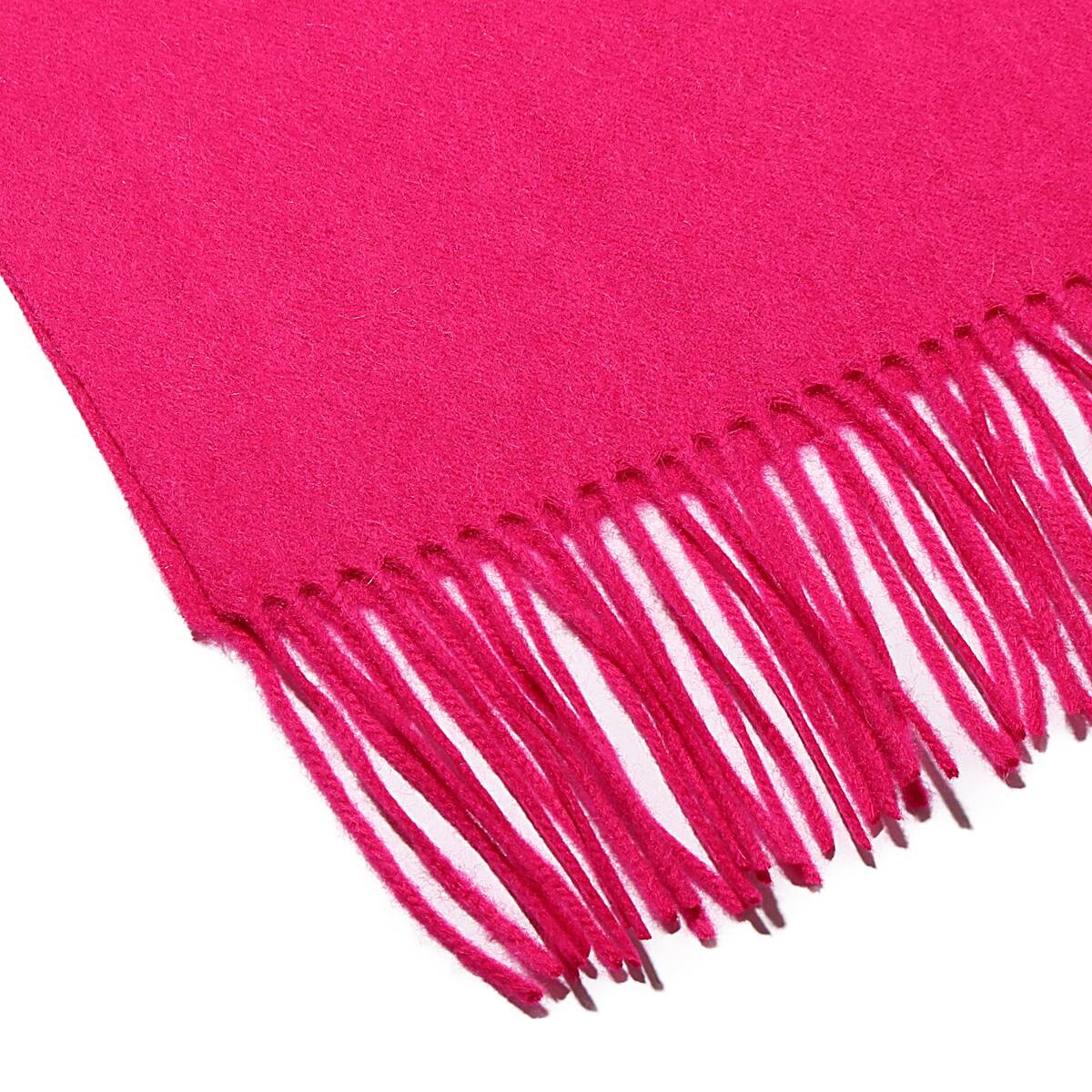 atmos pink カシミヤ ブレンド ストール DARK PINKの画像